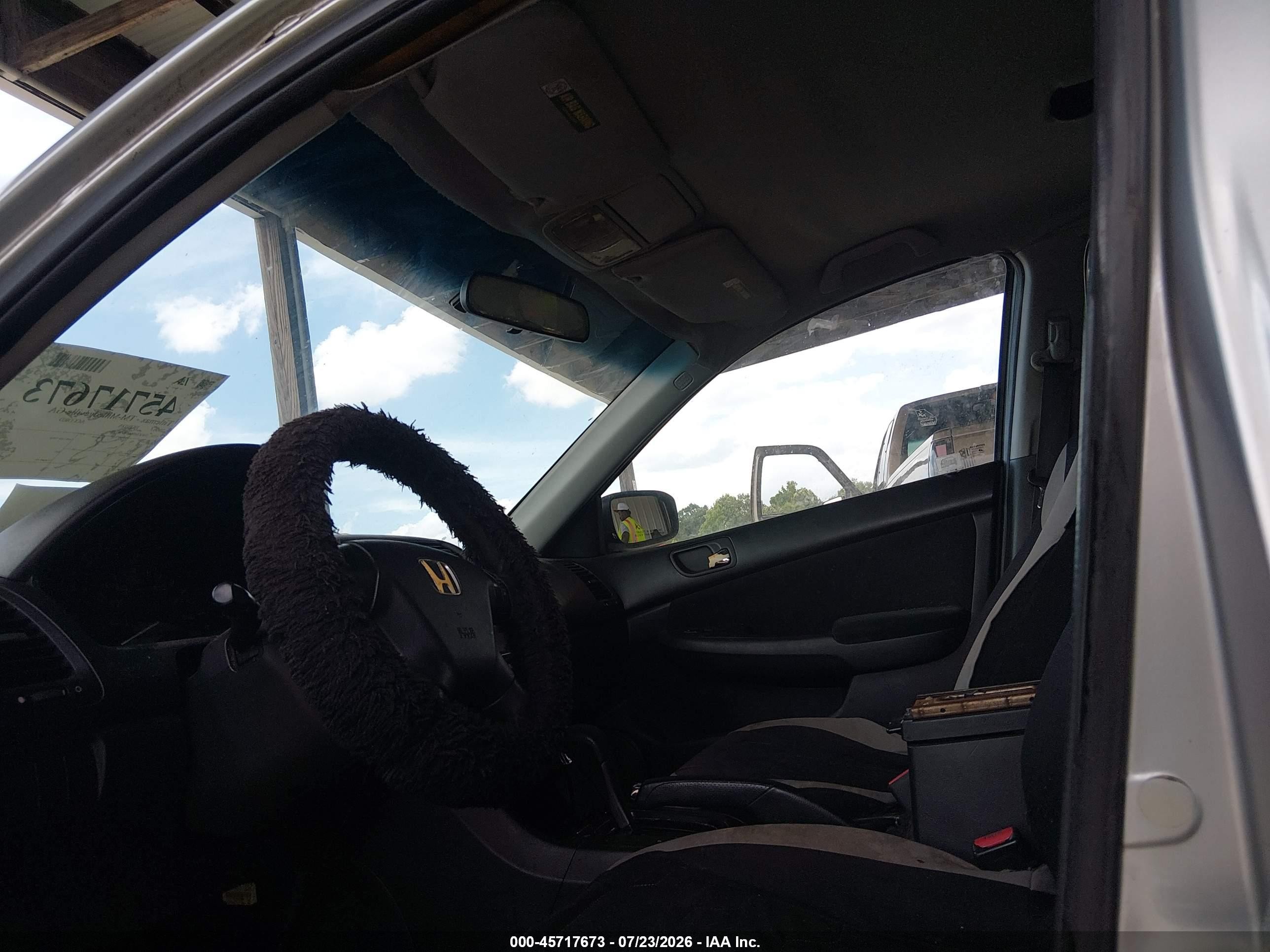 2006 Honda Accord 2.4 Lx Серый vin: 3HGCM56466G703195