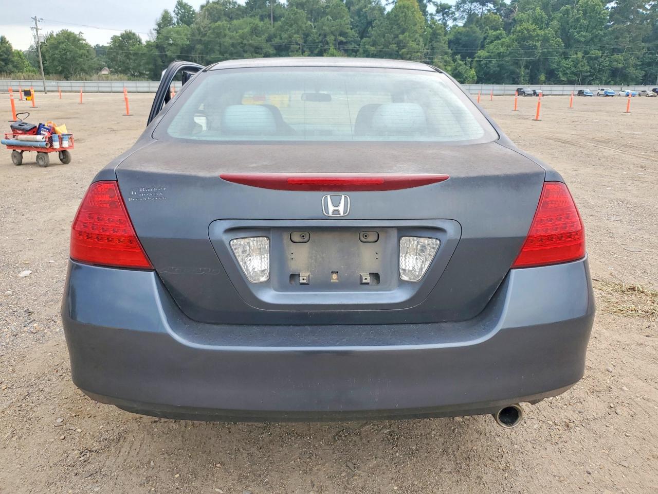 2007 Honda Accord Lx Серый vin: 3HGCM56467G707670