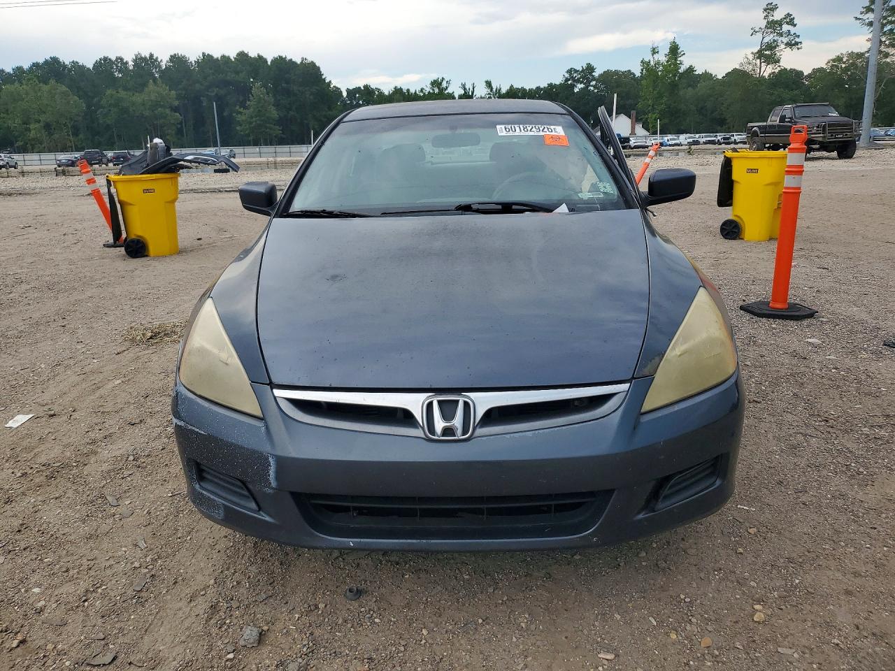 2007 Honda Accord Lx Серый vin: 3HGCM56467G707670