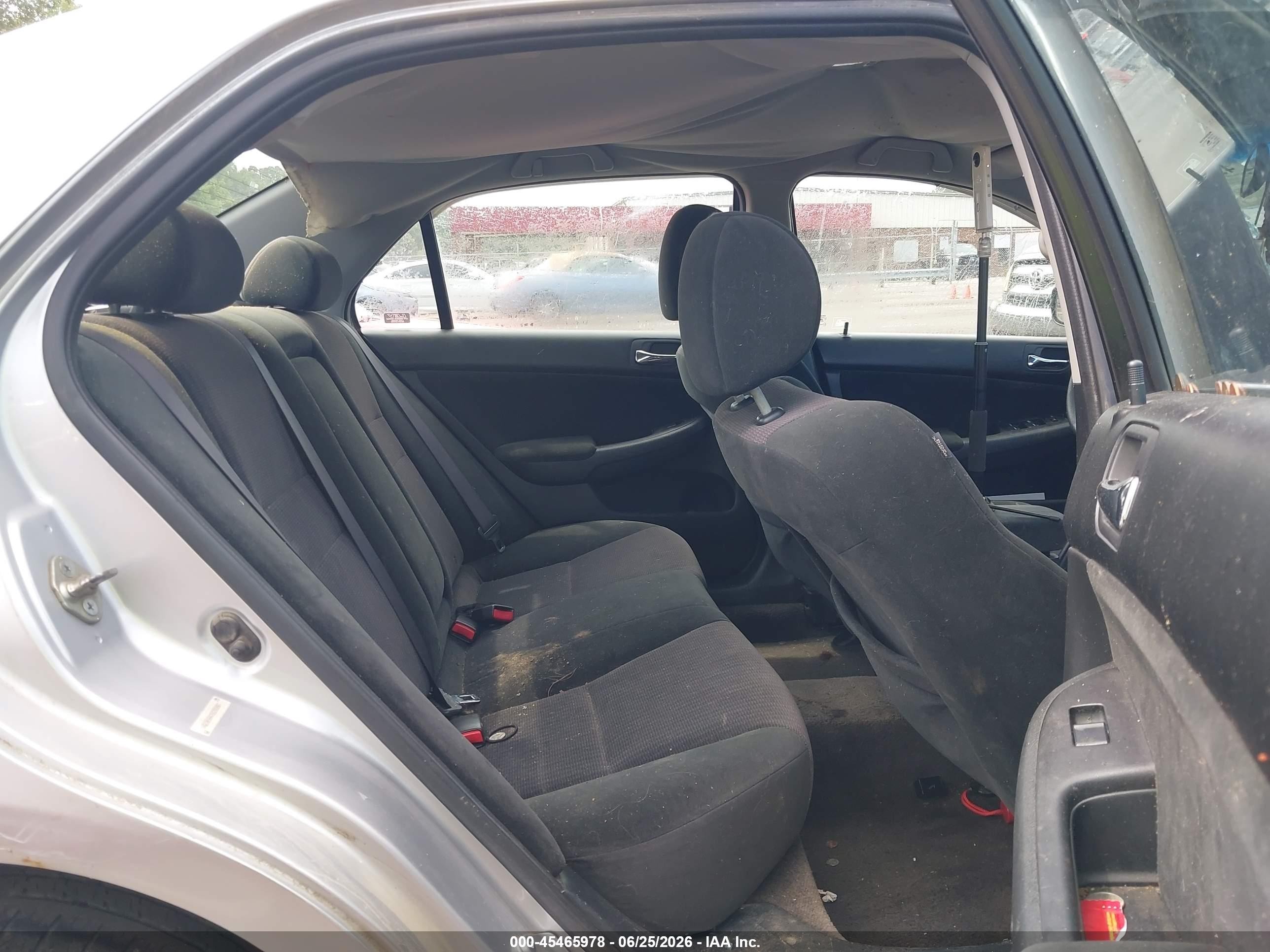 2005 Honda Accord 2.4 Lx Silver vin: 3HGCM56475G700997