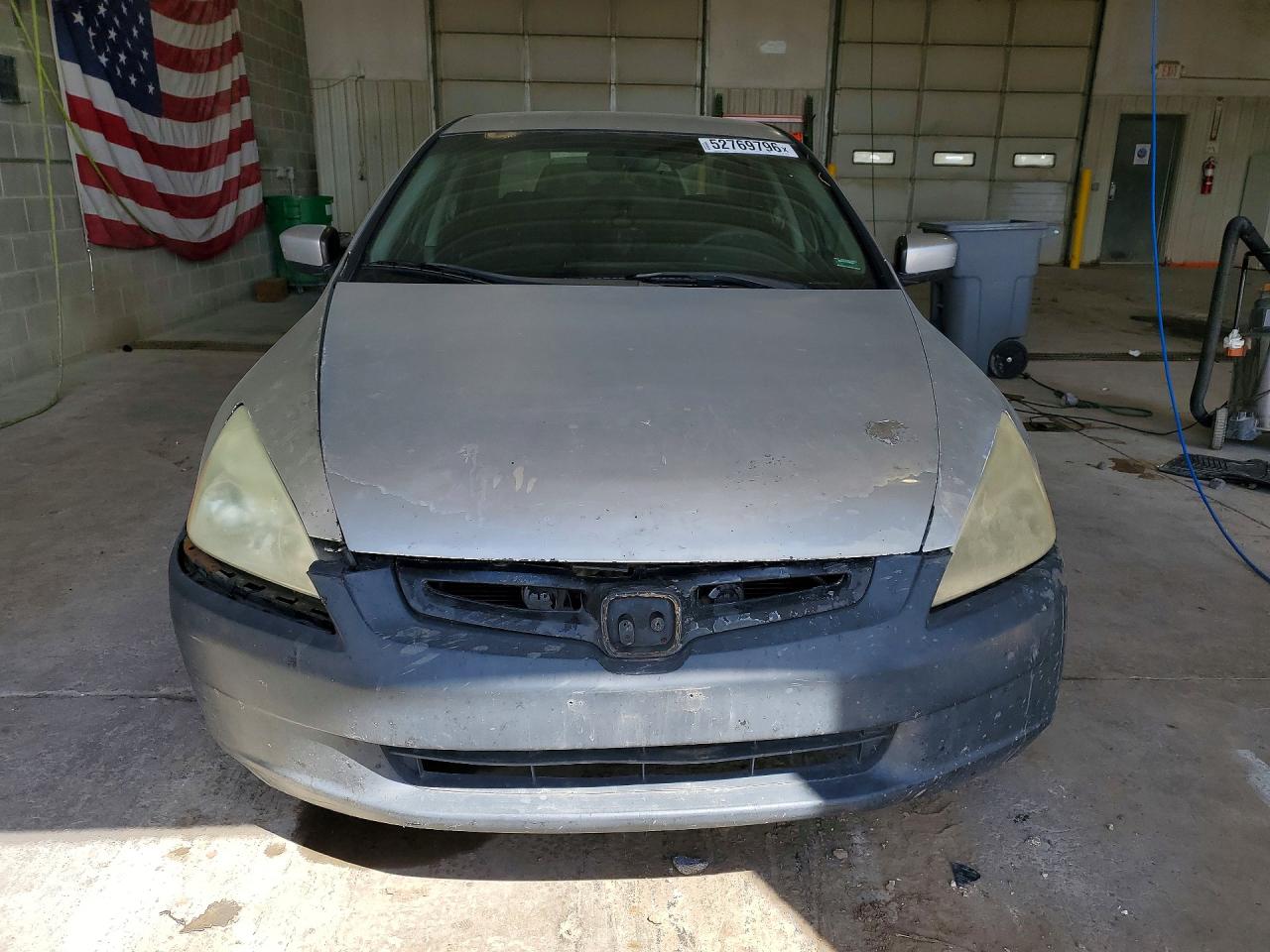 2005 Honda Accord Lx Silver vin: 3HGCM56475G705035
