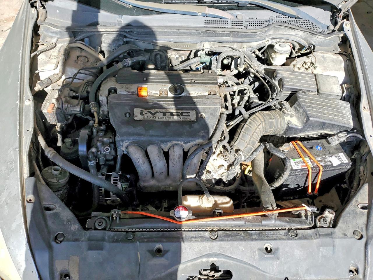 2005 Honda Accord Lx Silver vin: 3HGCM56475G705035