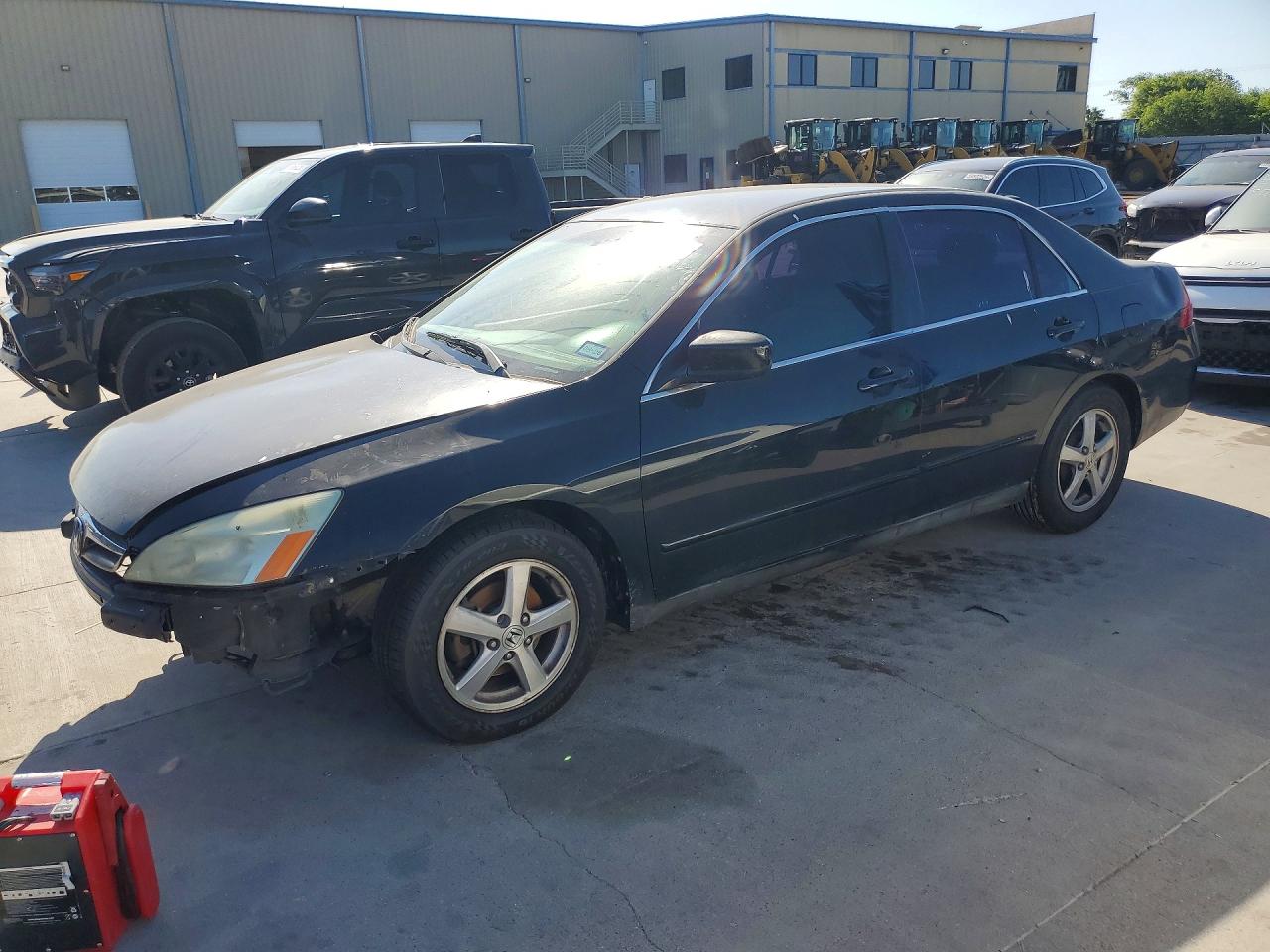 2007 Honda Accord Lx Black vin: 3HGCM56477G711291