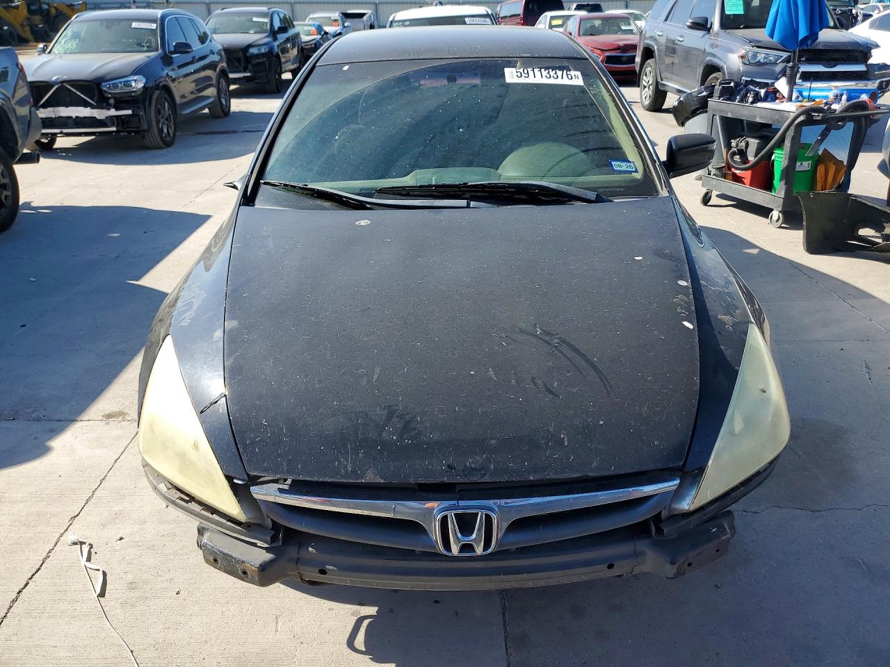 2007 Honda Accord Lx Black vin: 3HGCM56477G711291