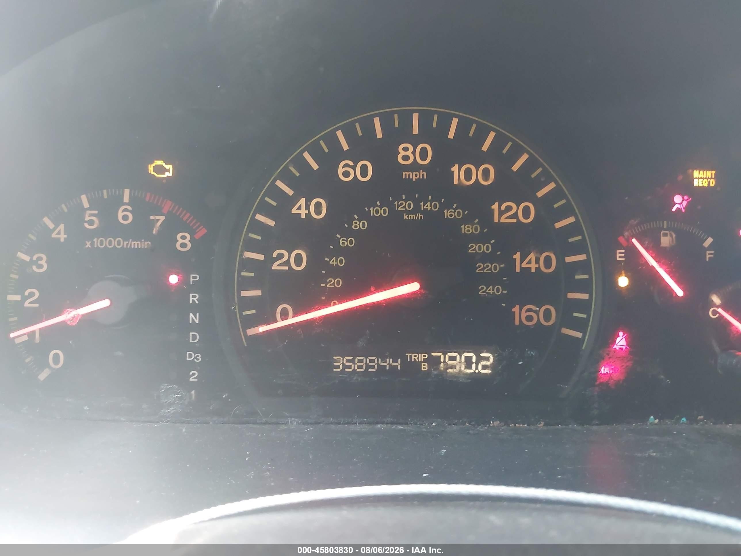 2005 Honda Accord 2.4 Lx Blue vin: 3HGCM56485G700927