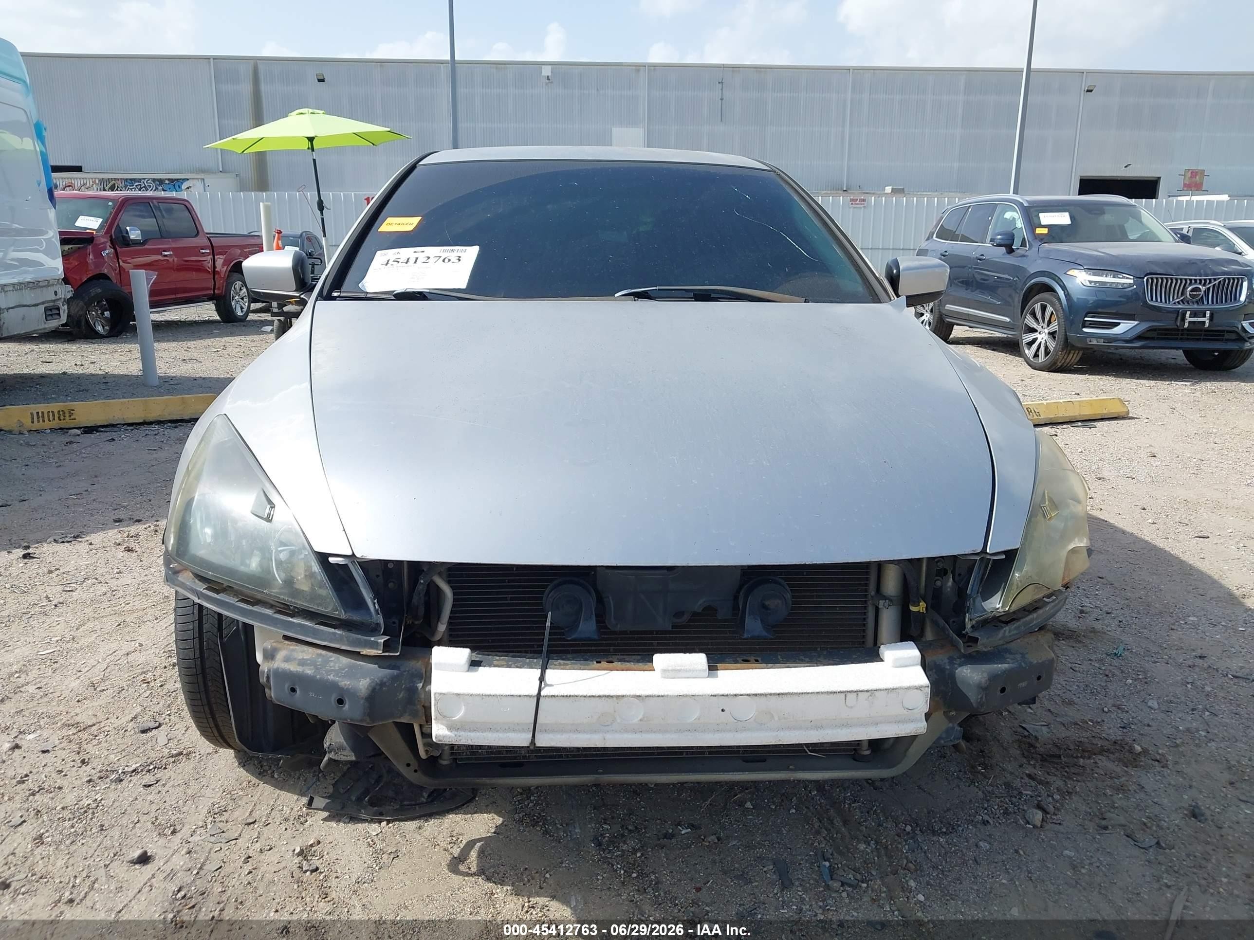 2005 Honda Accord 2.4 Lx Silver vin: 3HGCM56485G706906