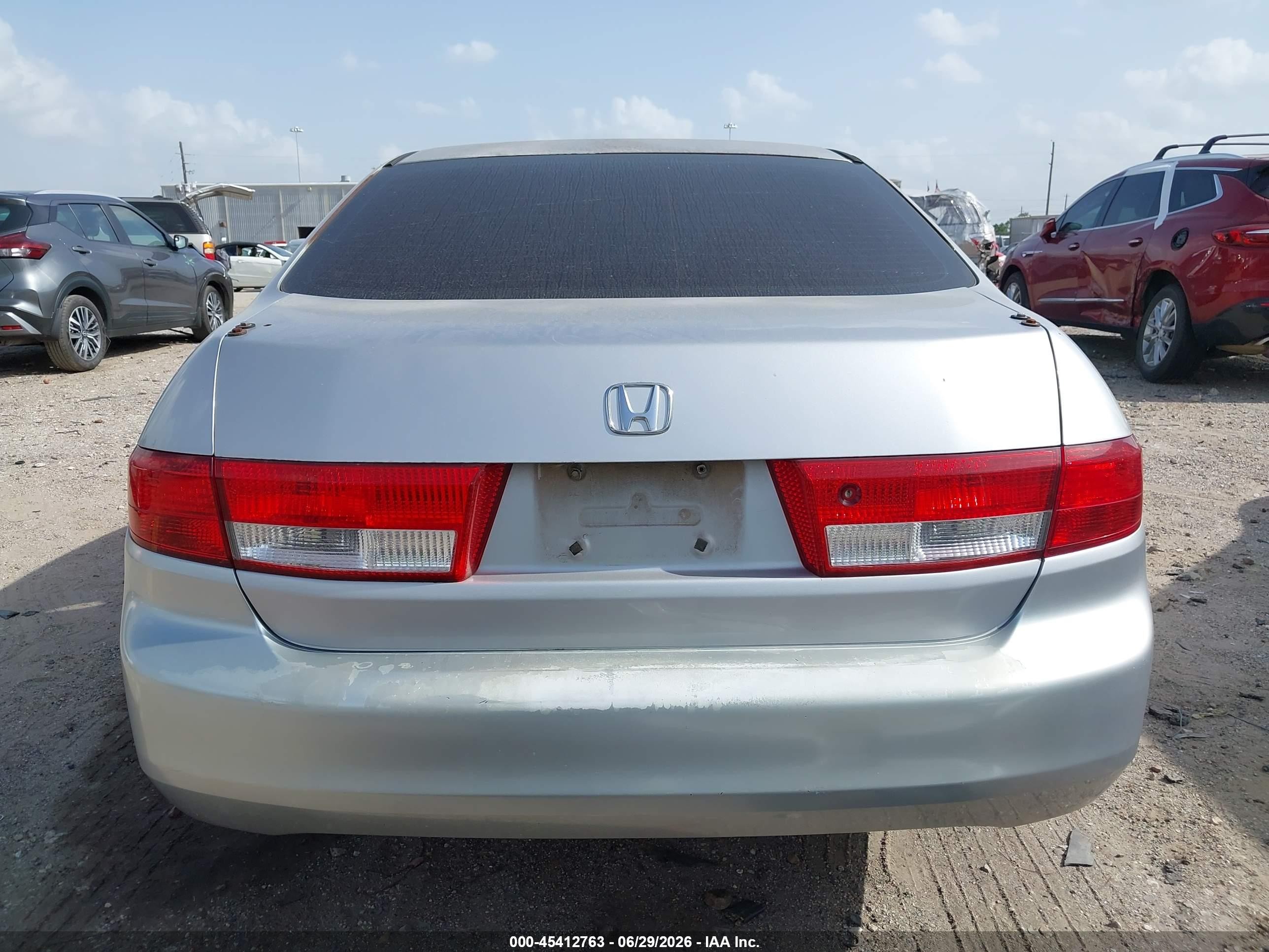 2005 Honda Accord 2.4 Lx Silver vin: 3HGCM56485G706906