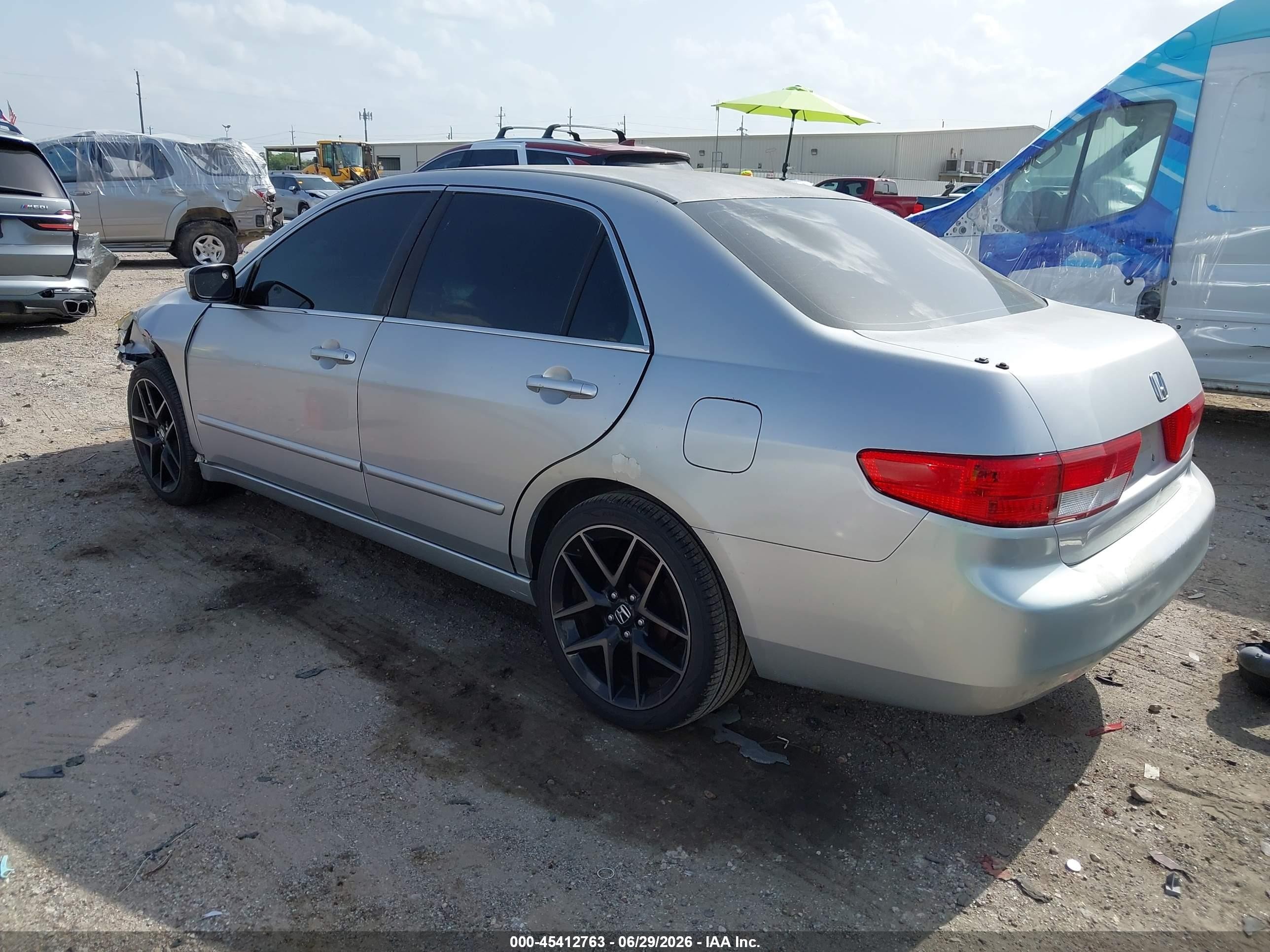 2005 Honda Accord 2.4 Lx Silver vin: 3HGCM56485G706906
