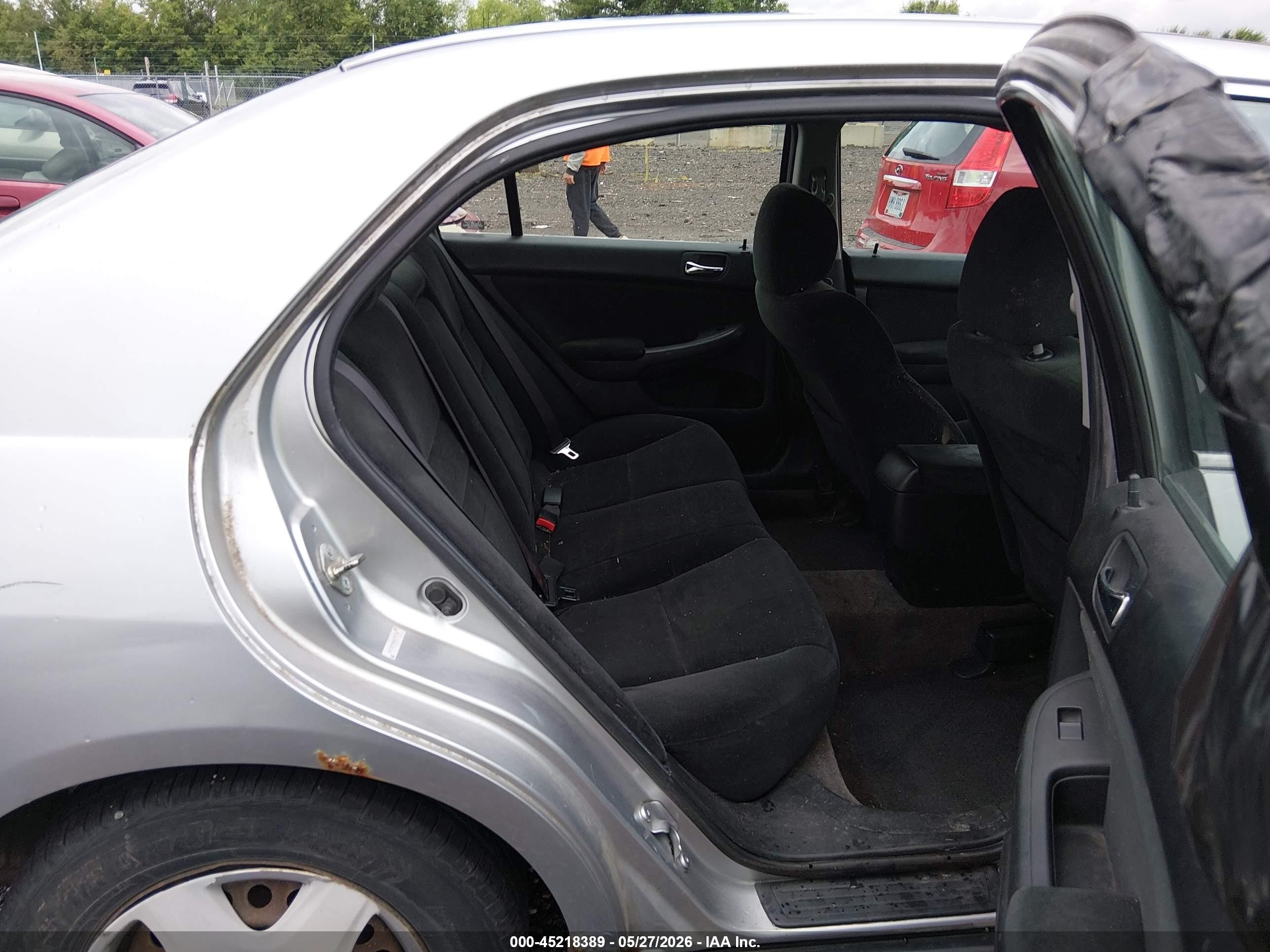 2006 Honda Accord 2.4 Lx Silver vin: 3HGCM56486G705238