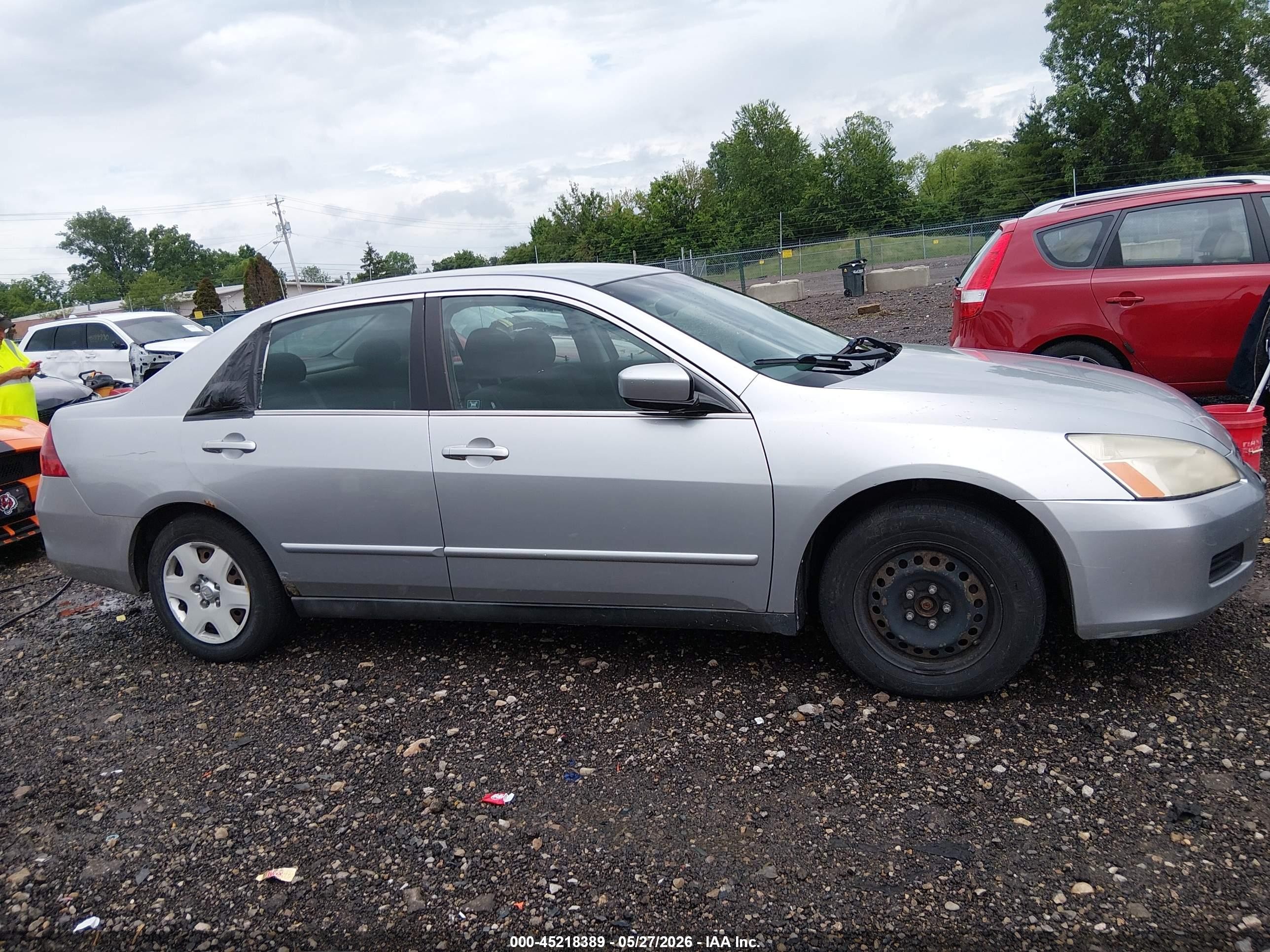 2006 Honda Accord 2.4 Lx Silver vin: 3HGCM56486G705238