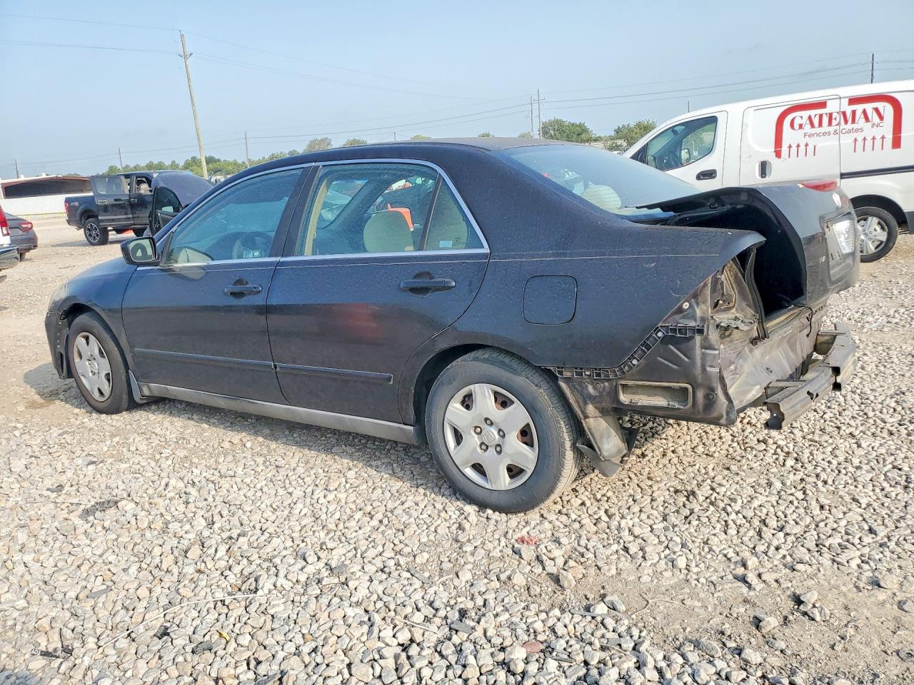 2006 Honda Accord Lx Black vin: 3HGCM56486G706938