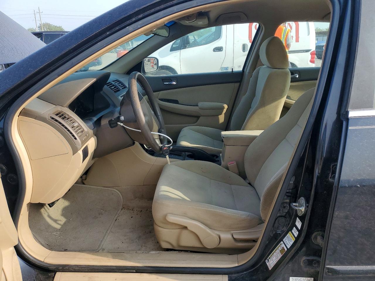 2006 Honda Accord Lx Black vin: 3HGCM56486G706938