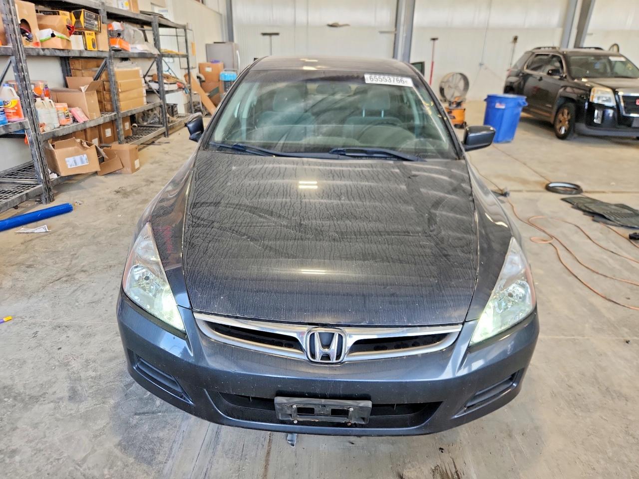 2006 Honda Accord Lx Серый vin: 3HGCM56486G709953