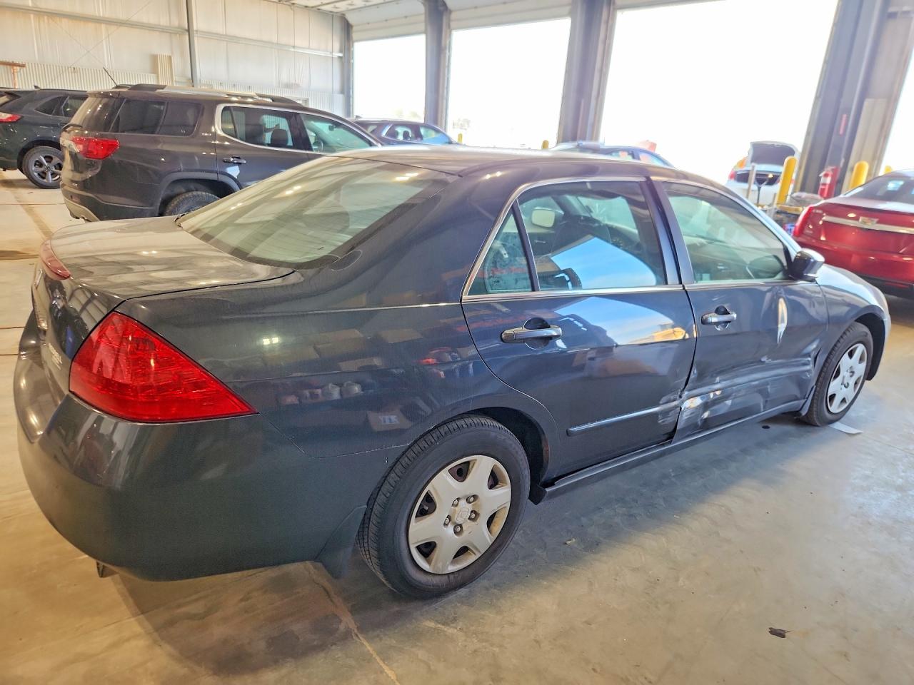 2006 Honda Accord Lx Серый vin: 3HGCM56486G709953
