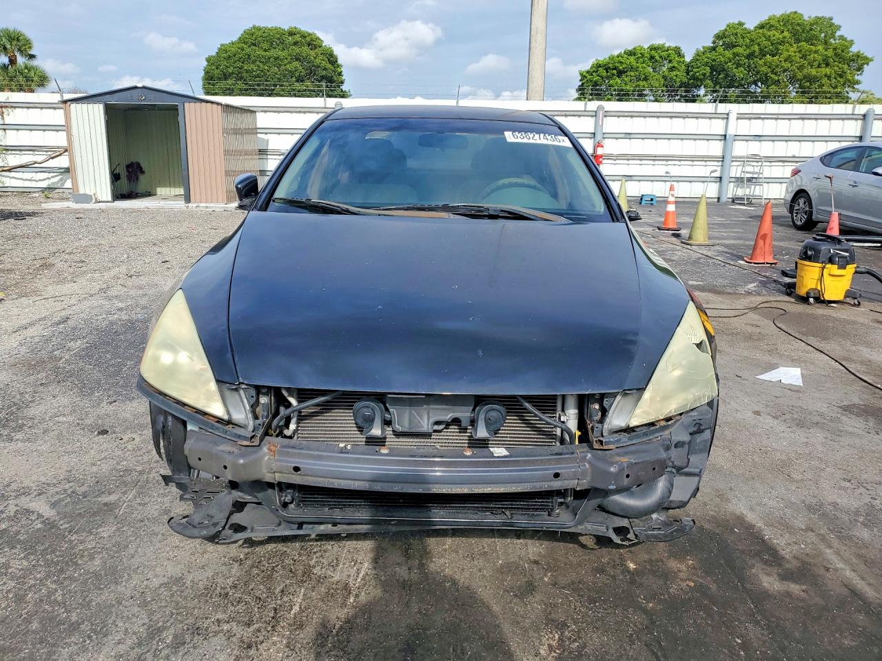 2006 Honda Accord Lx Black vin: 3HGCM56496G703367
