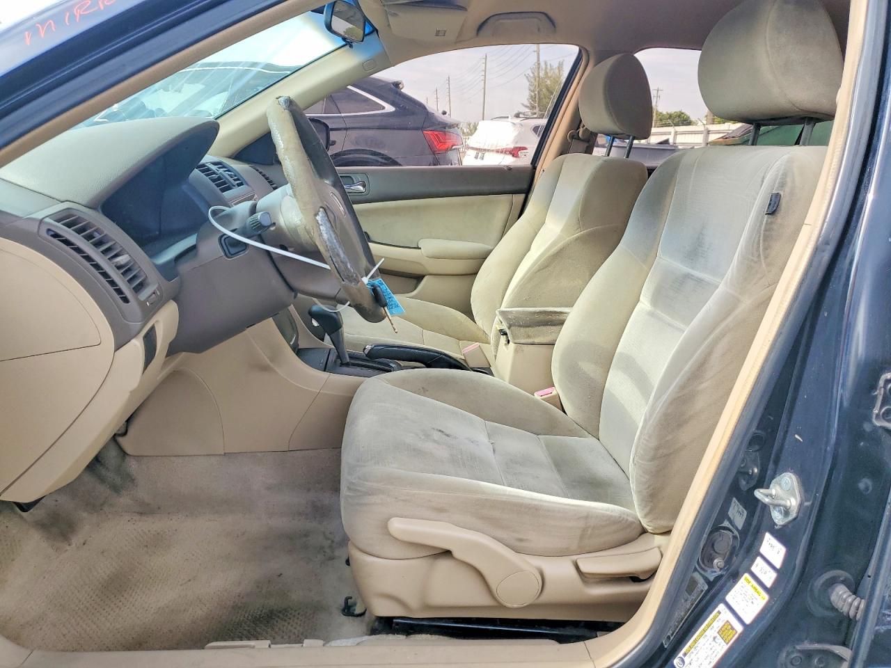 2006 Honda Accord Lx Black vin: 3HGCM56496G703367