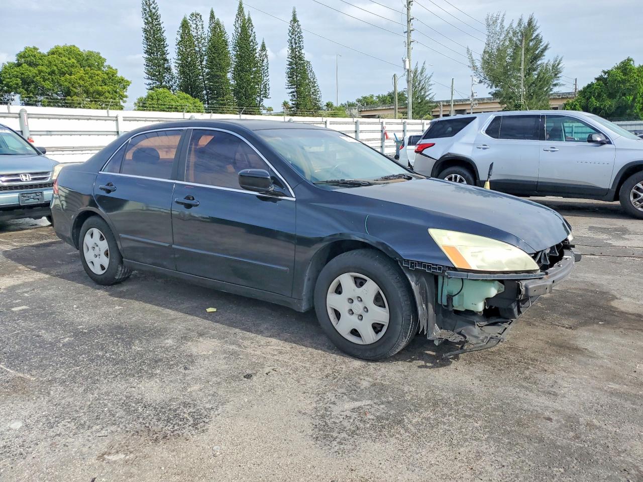 2006 Honda Accord Lx Black vin: 3HGCM56496G703367