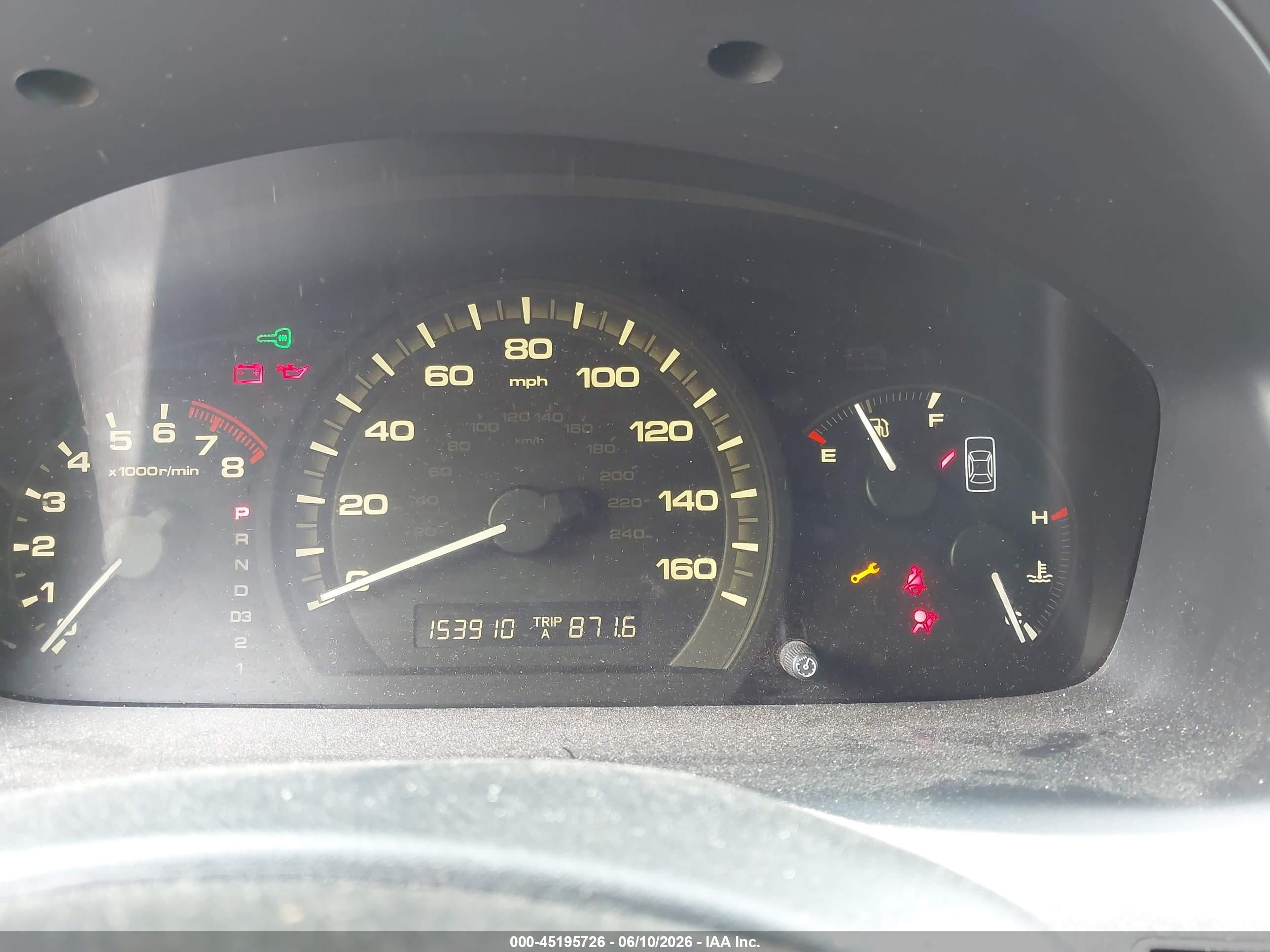 2006 Honda Accord 2.4 Lx Blue vin: 3HGCM56496G710724