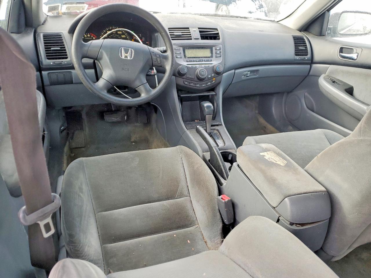 2007 Honda Accord Lx Gray vin: 3HGCM56497G701166