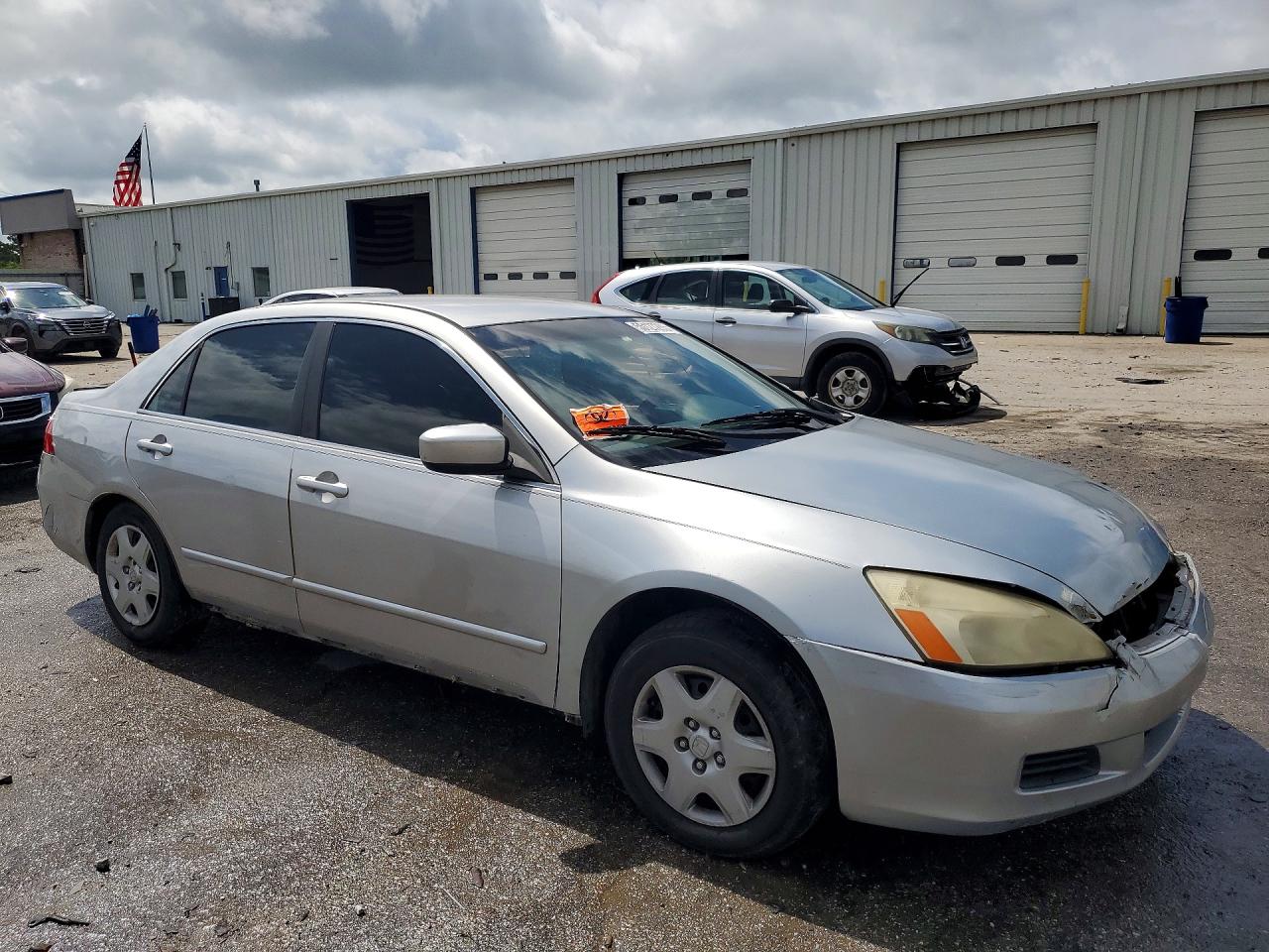 2007 Honda Accord Lx Silver vin: 3HGCM56497G701460