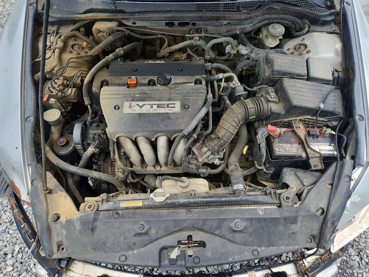 2007 Honda Accord Lx Silver vin: 3HGCM56497G704259