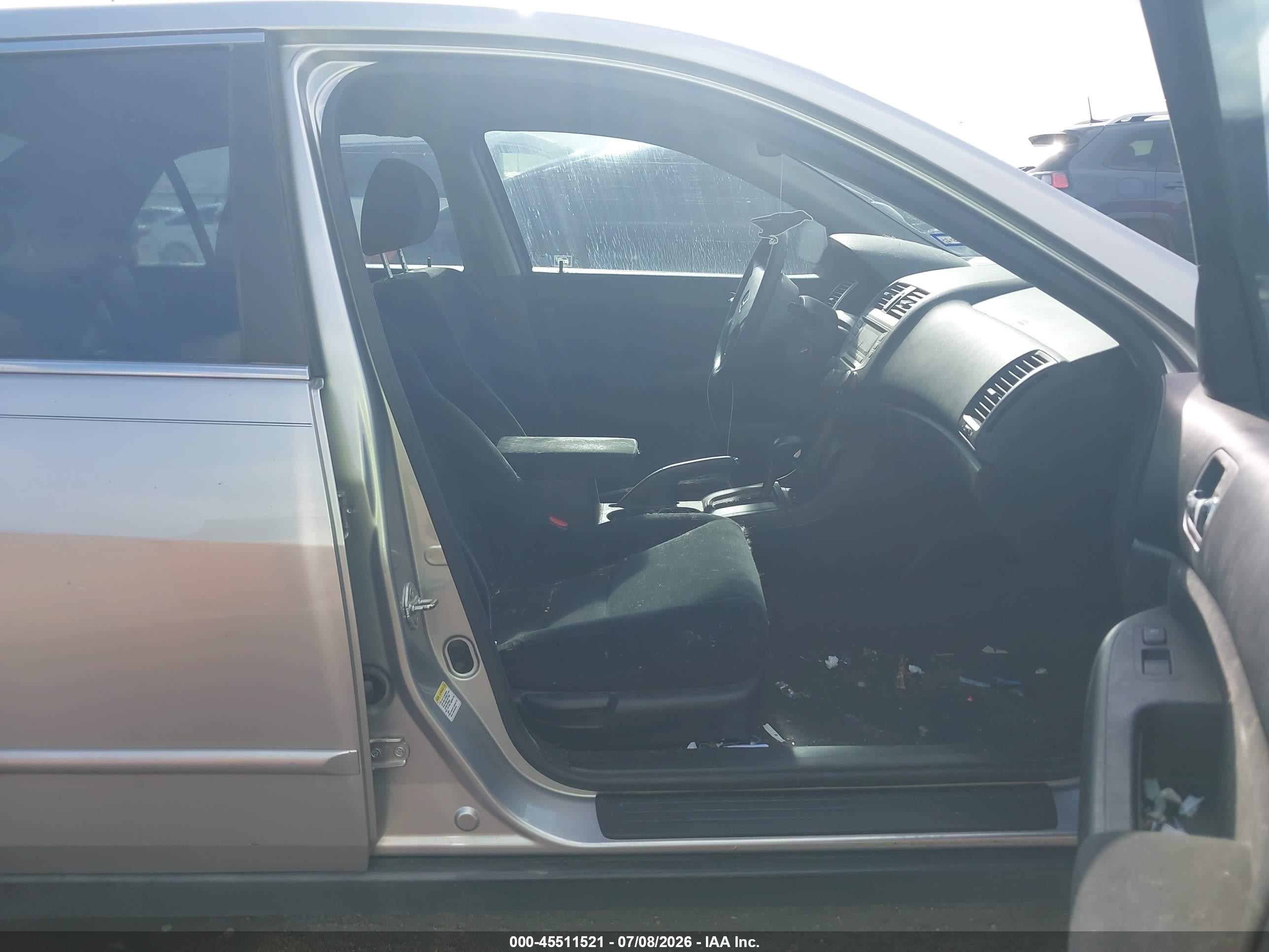 2007 Honda Accord 2.4 Lx Silver vin: 3HGCM56497G706576