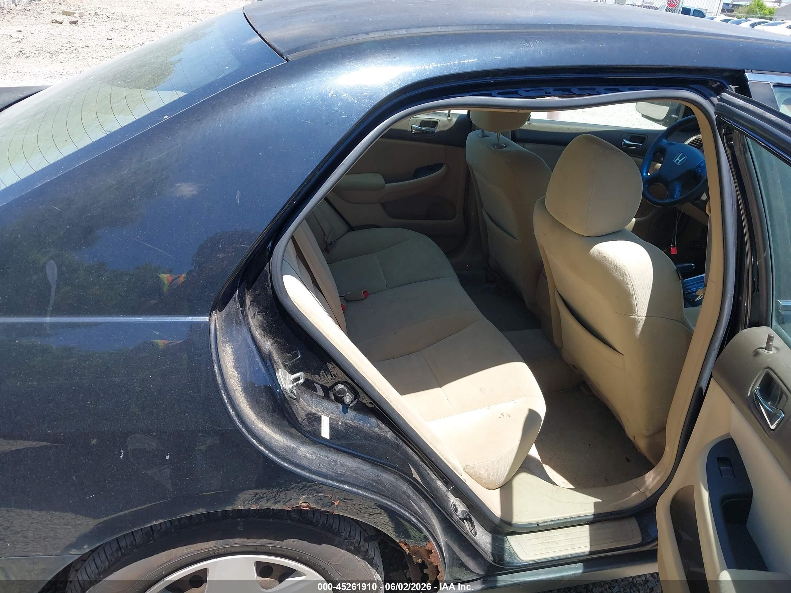 2007 Honda Accord 2.4 Lx Черный vin: 3HGCM56497G707954