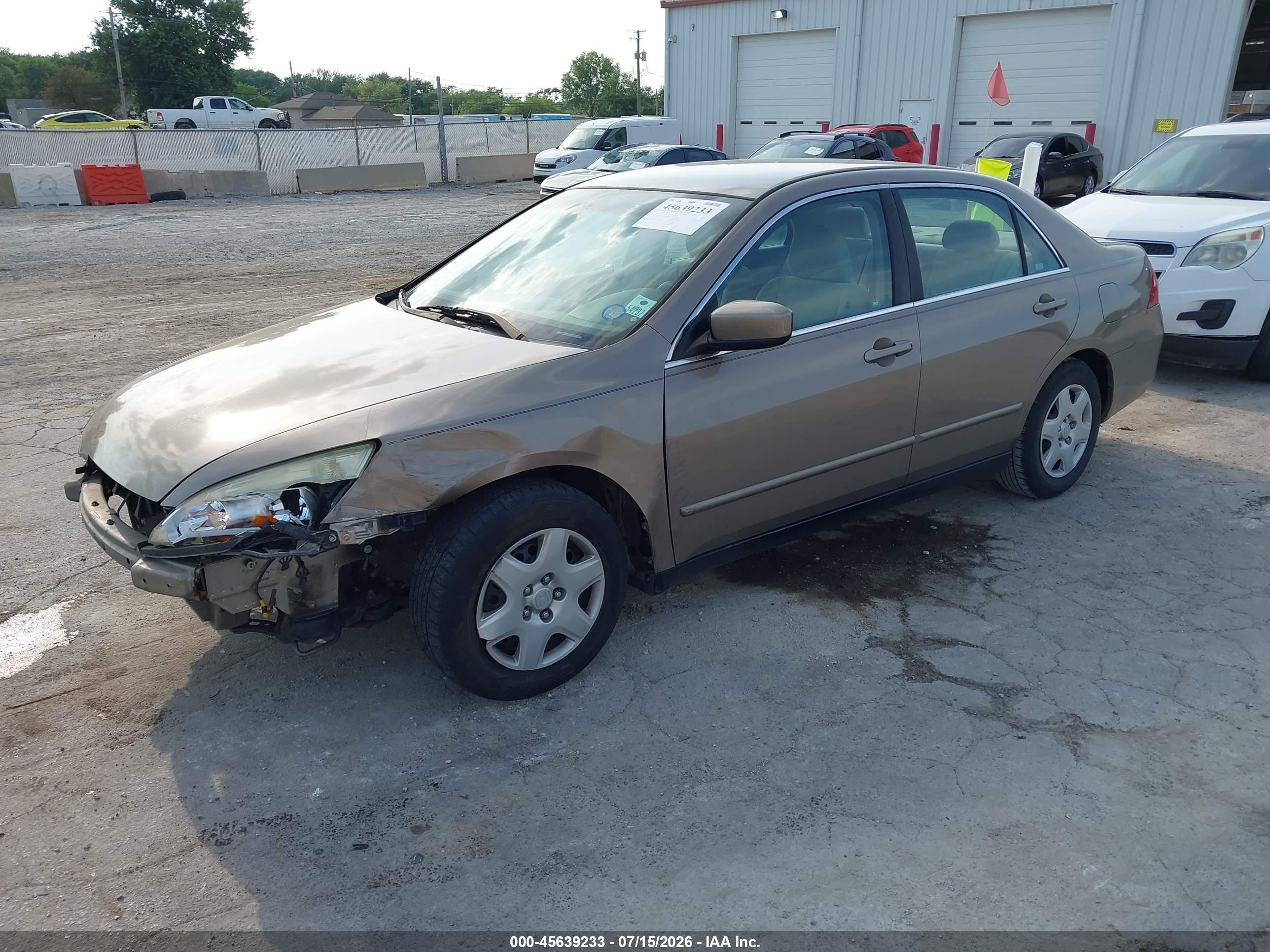2006 Honda Accord 2.4 Lx Gold vin: 3HGCM564X6G706861