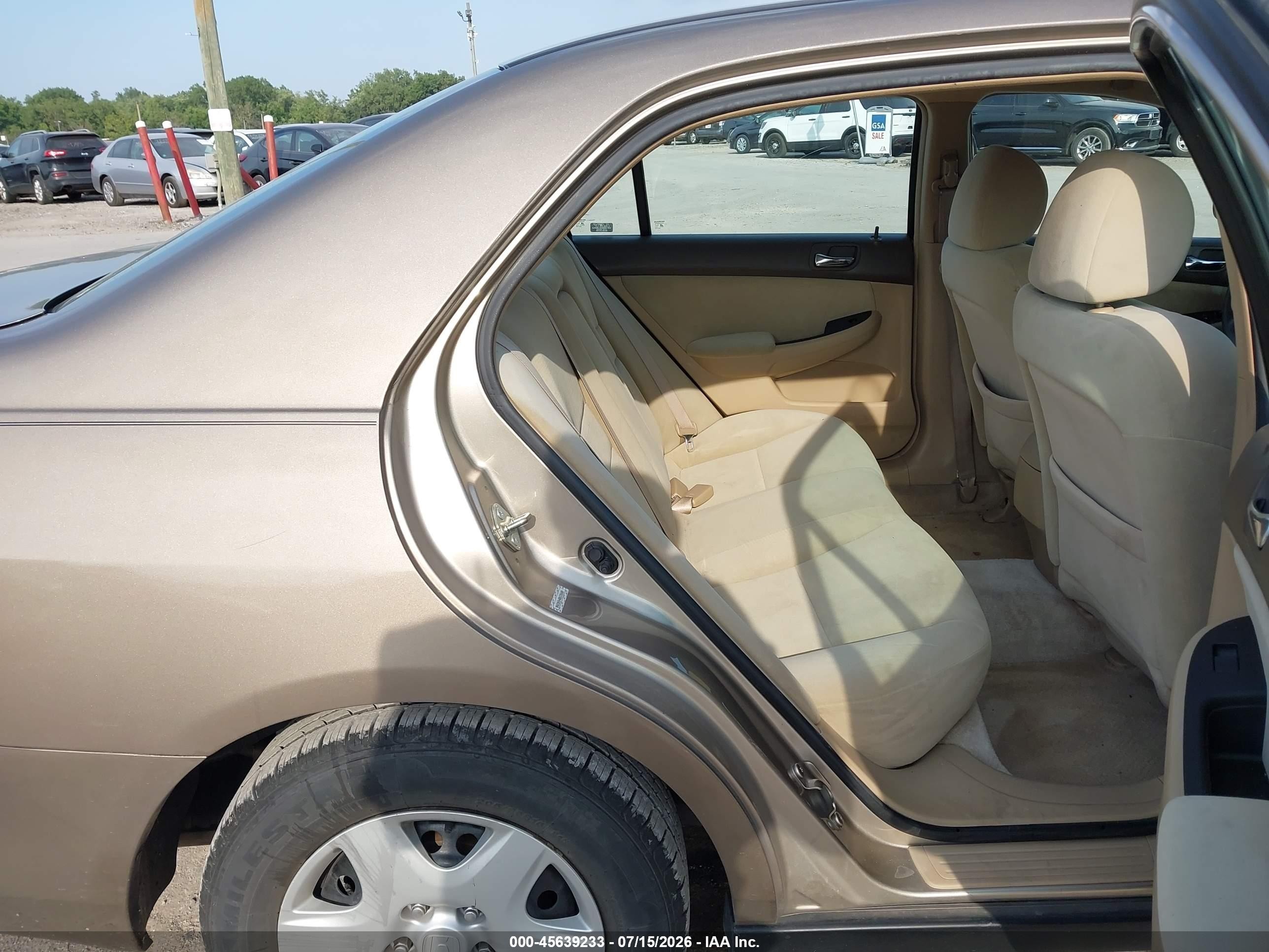 2006 Honda Accord 2.4 Lx Gold vin: 3HGCM564X6G706861
