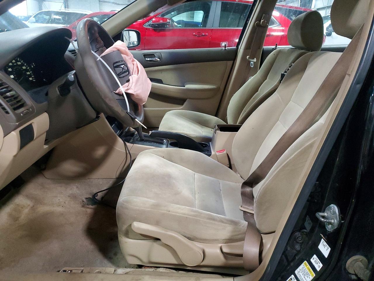 2007 Honda Accord Lx Black vin: 3HGCM564X7G704884