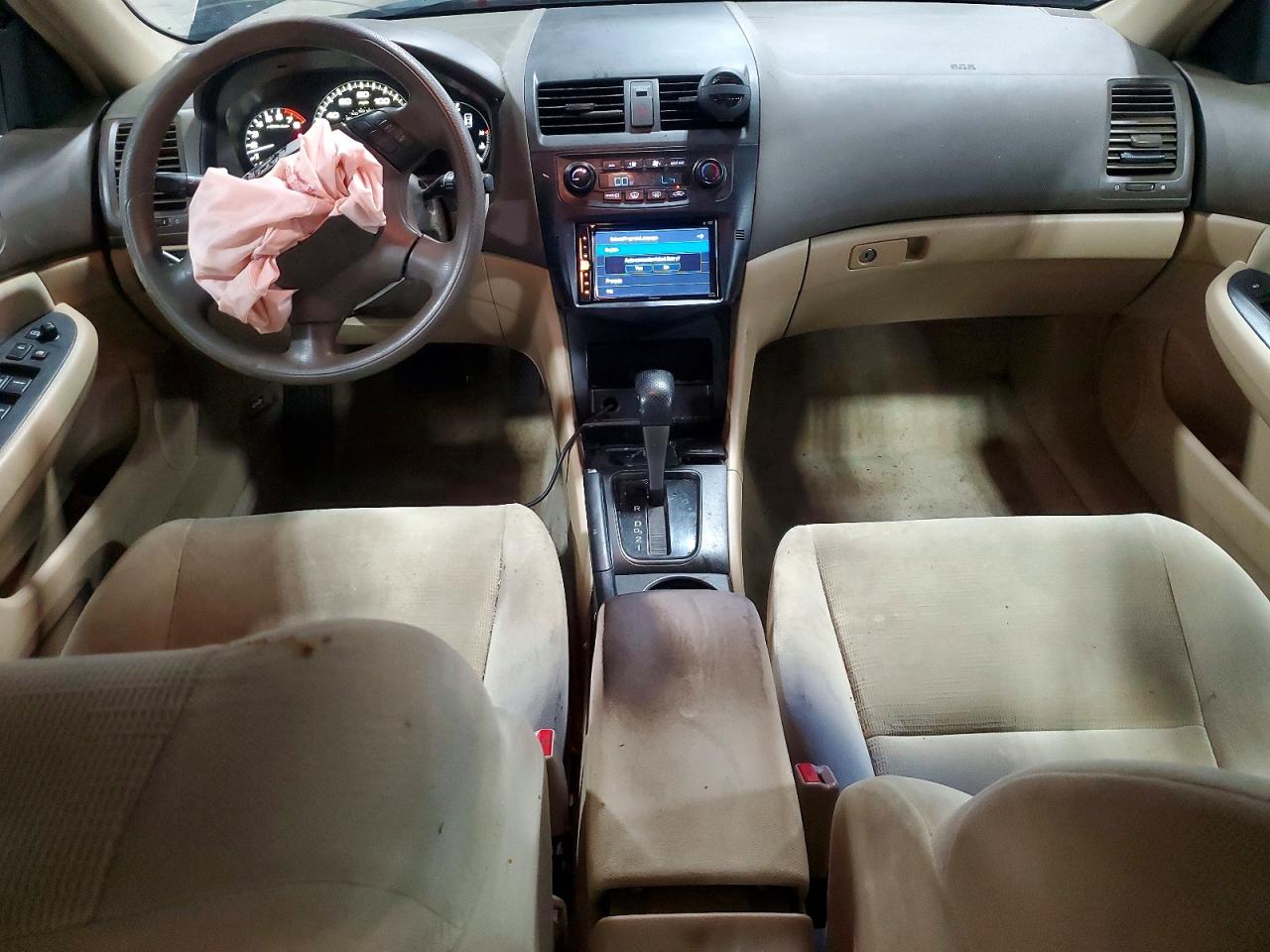 2007 Honda Accord Lx Black vin: 3HGCM564X7G704884