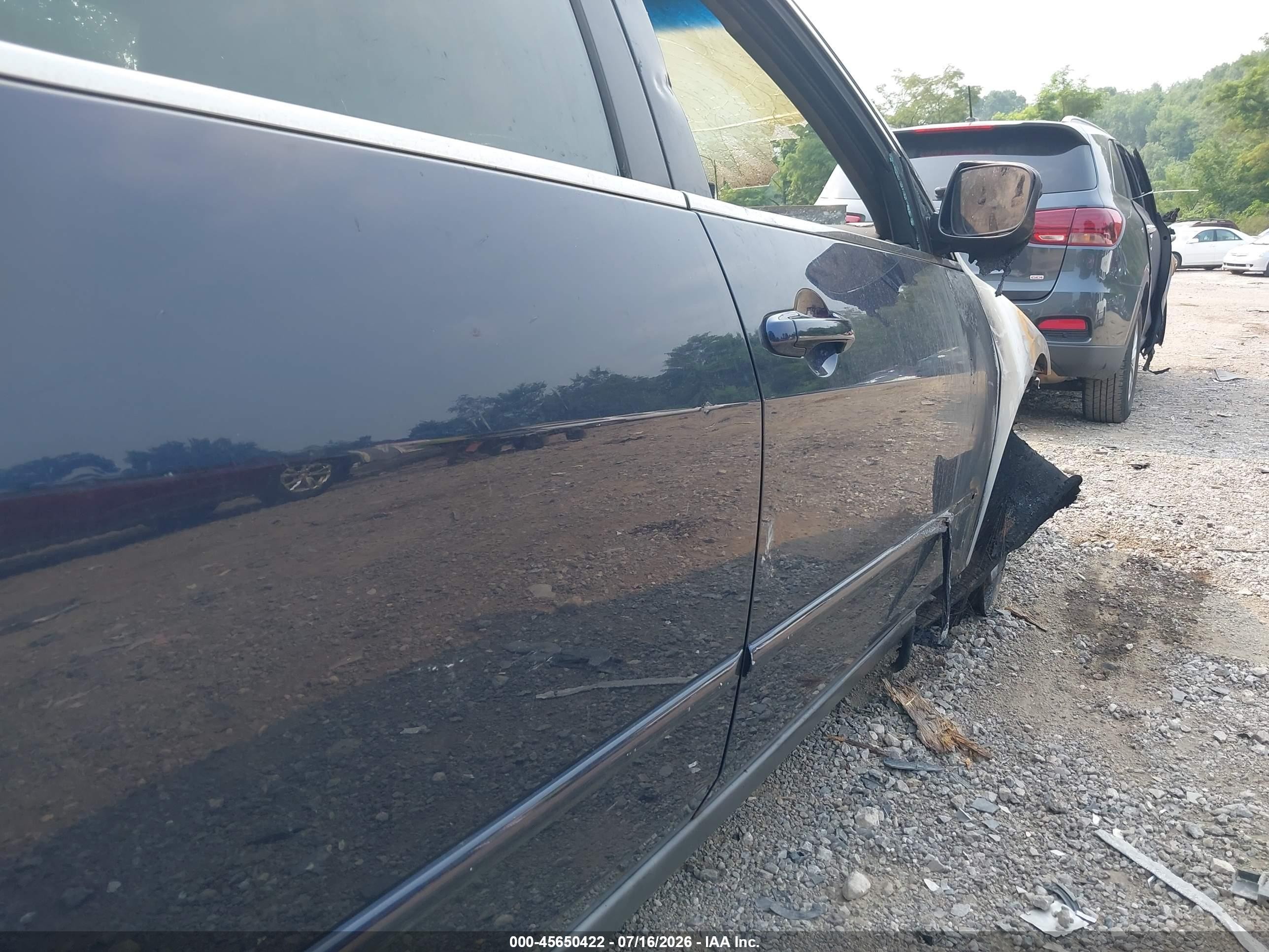 2007 Honda Accord 2.4 Lx Синий vin: 3HGCM564X7G705713