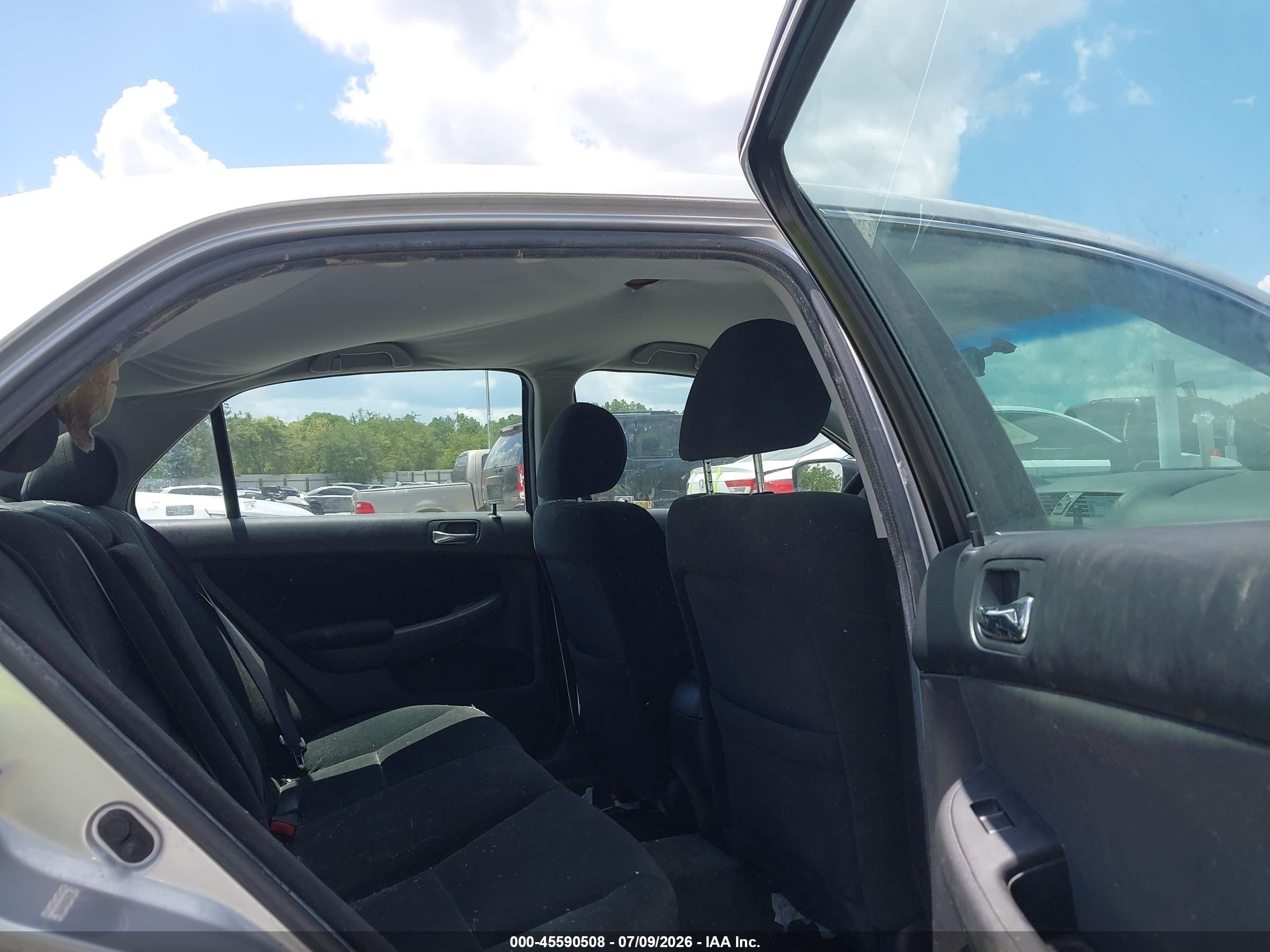 2007 Honda Accord 2.4 Lx Silver vin: 3HGCM564X7G711754