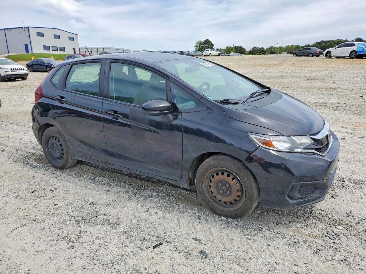 2019 Honda Fit Черный vin: 3HGGK5G43KM716505