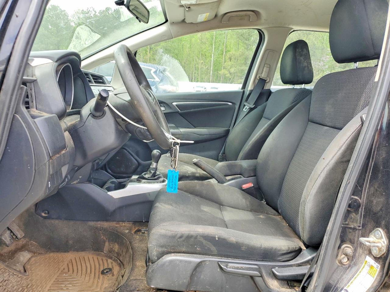 2019 Honda Fit Черный vin: 3HGGK5G43KM716505
