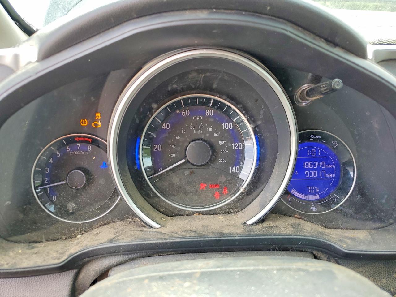 2019 Honda Fit Черный vin: 3HGGK5G43KM716505