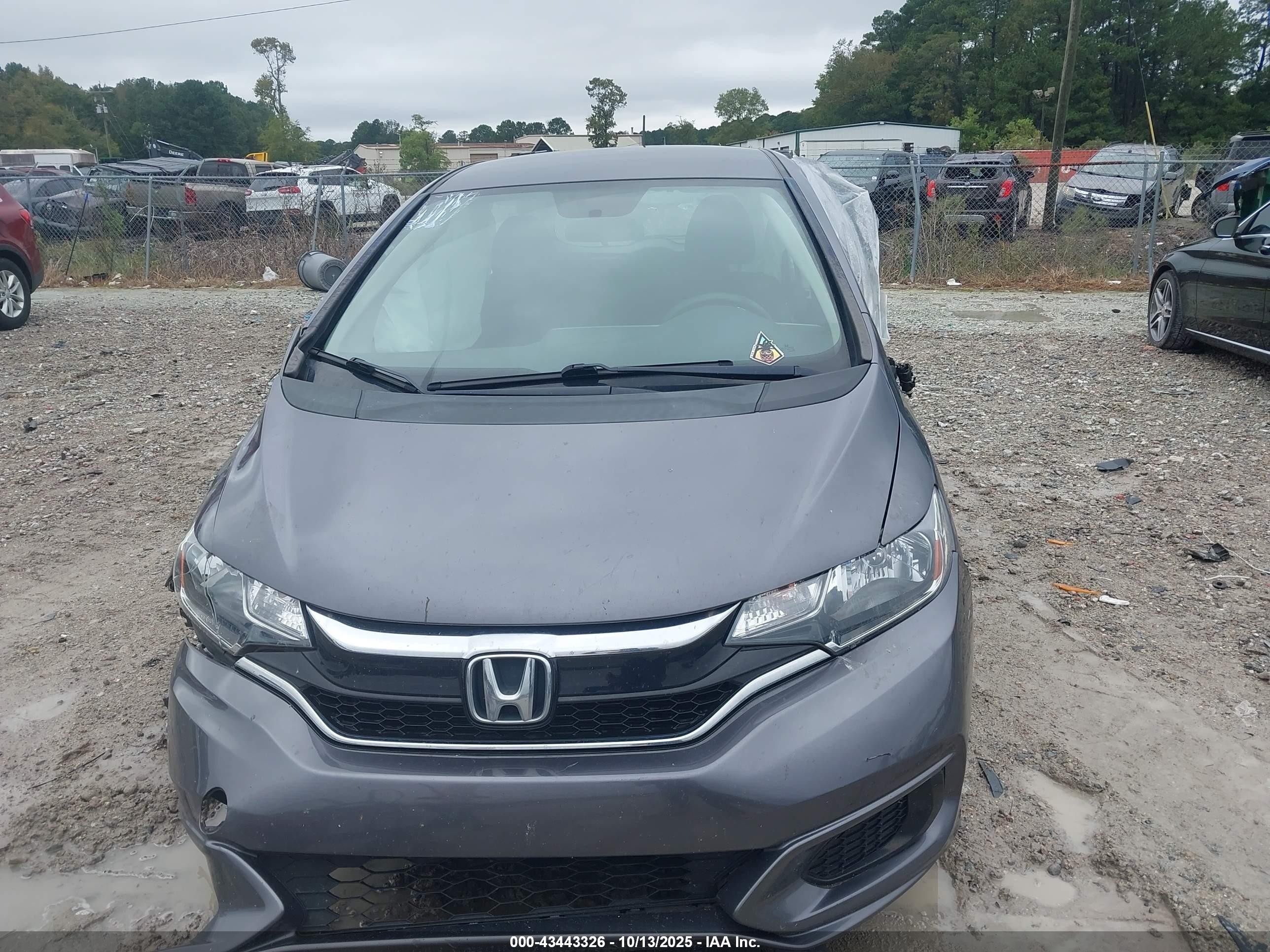 2020 Honda Fit Lx Gray vin: 3HGGK5G45LM707600