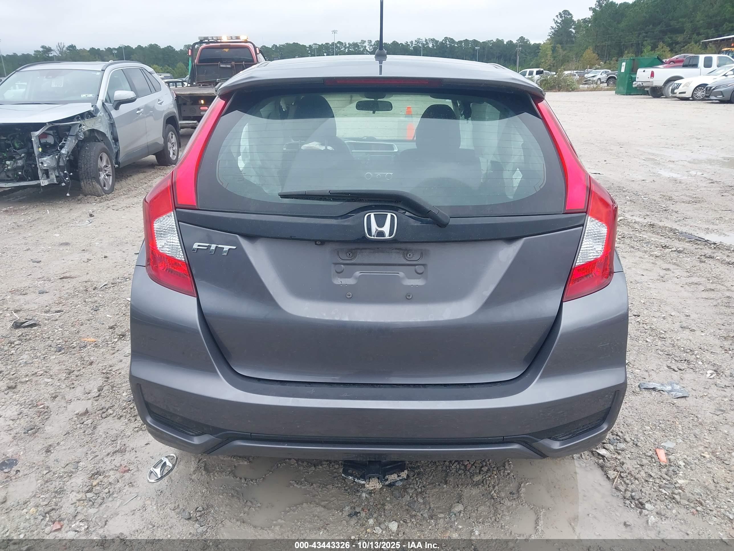 2020 Honda Fit Lx Gray vin: 3HGGK5G45LM707600