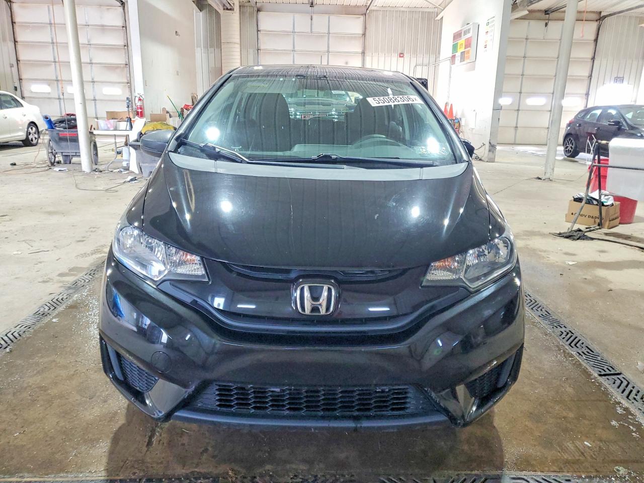 2015 Honda Fit Lx Black vin: 3HGGK5G50FM766941