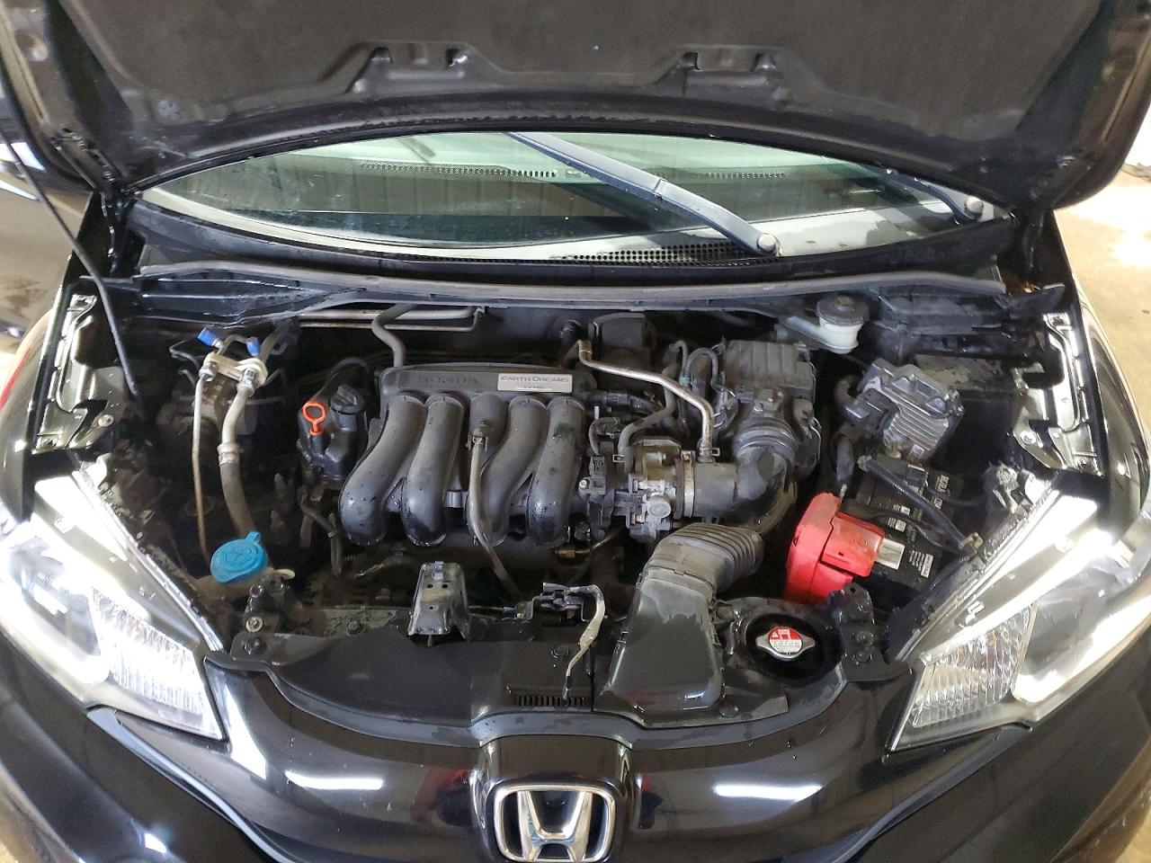 2015 Honda Fit Lx Black vin: 3HGGK5G50FM766941