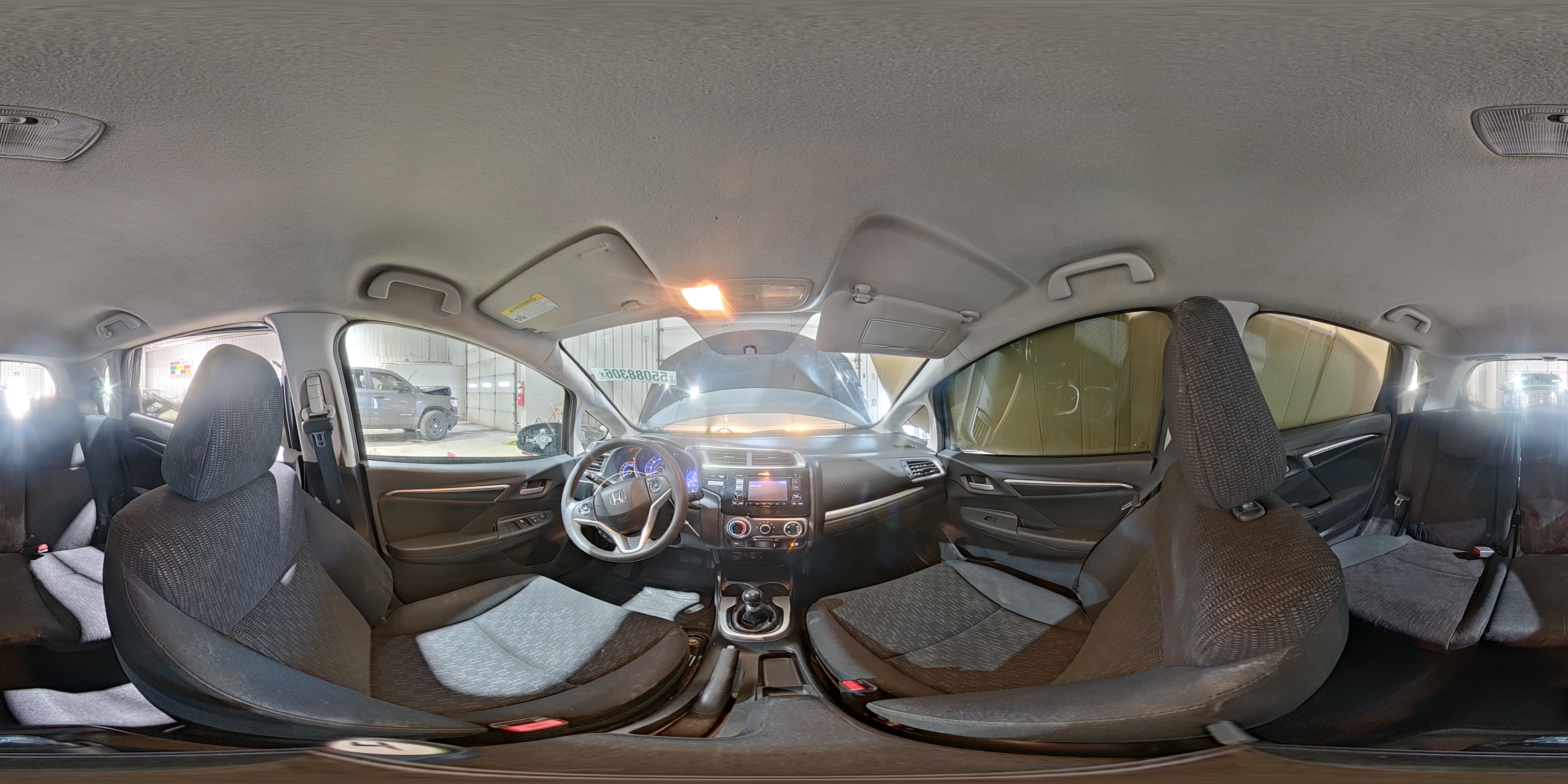 2015 Honda Fit Lx Black vin: 3HGGK5G50FM766941