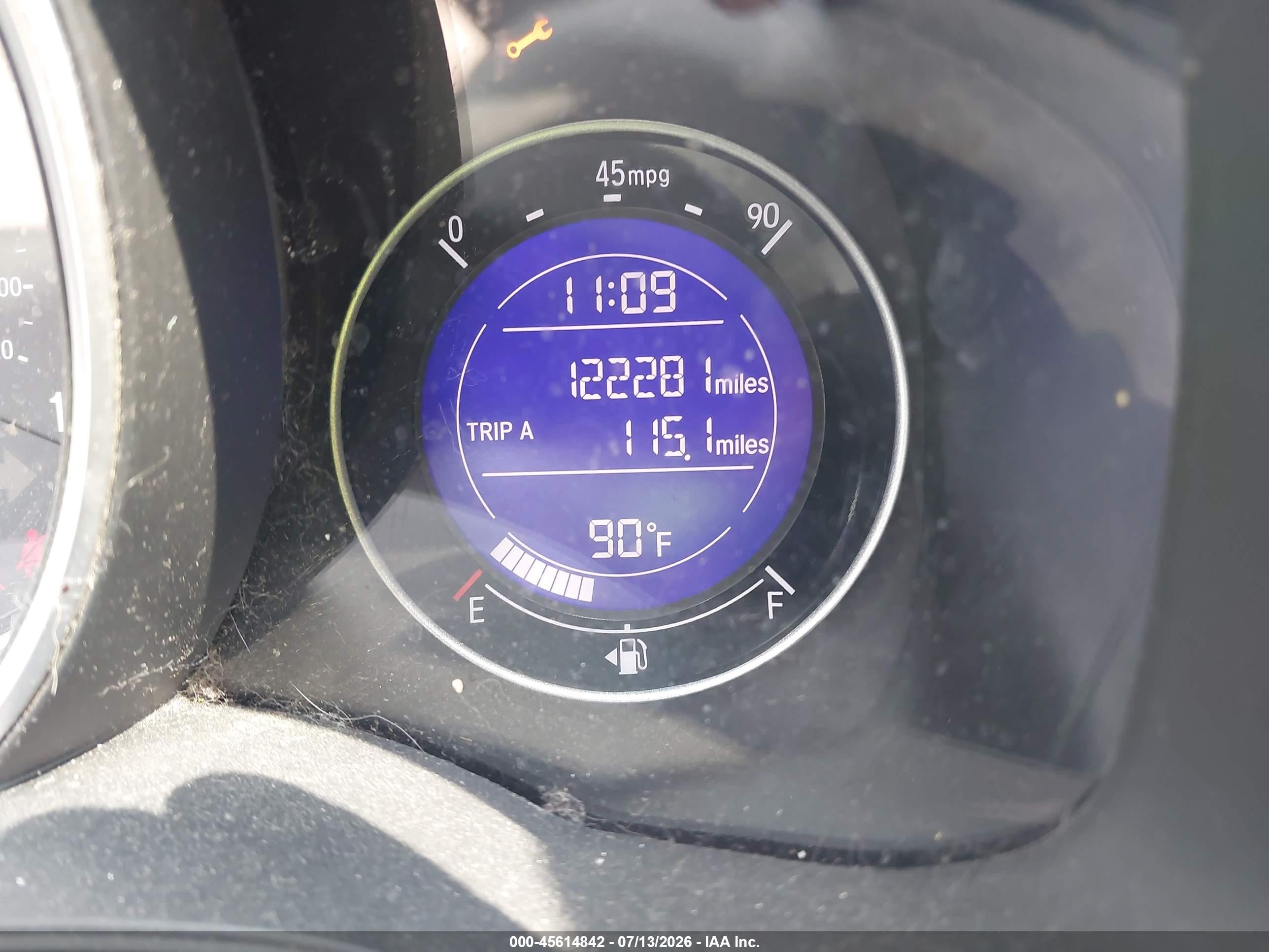 2015 Honda Fit Lx Синий vin: 3HGGK5G53FM728667