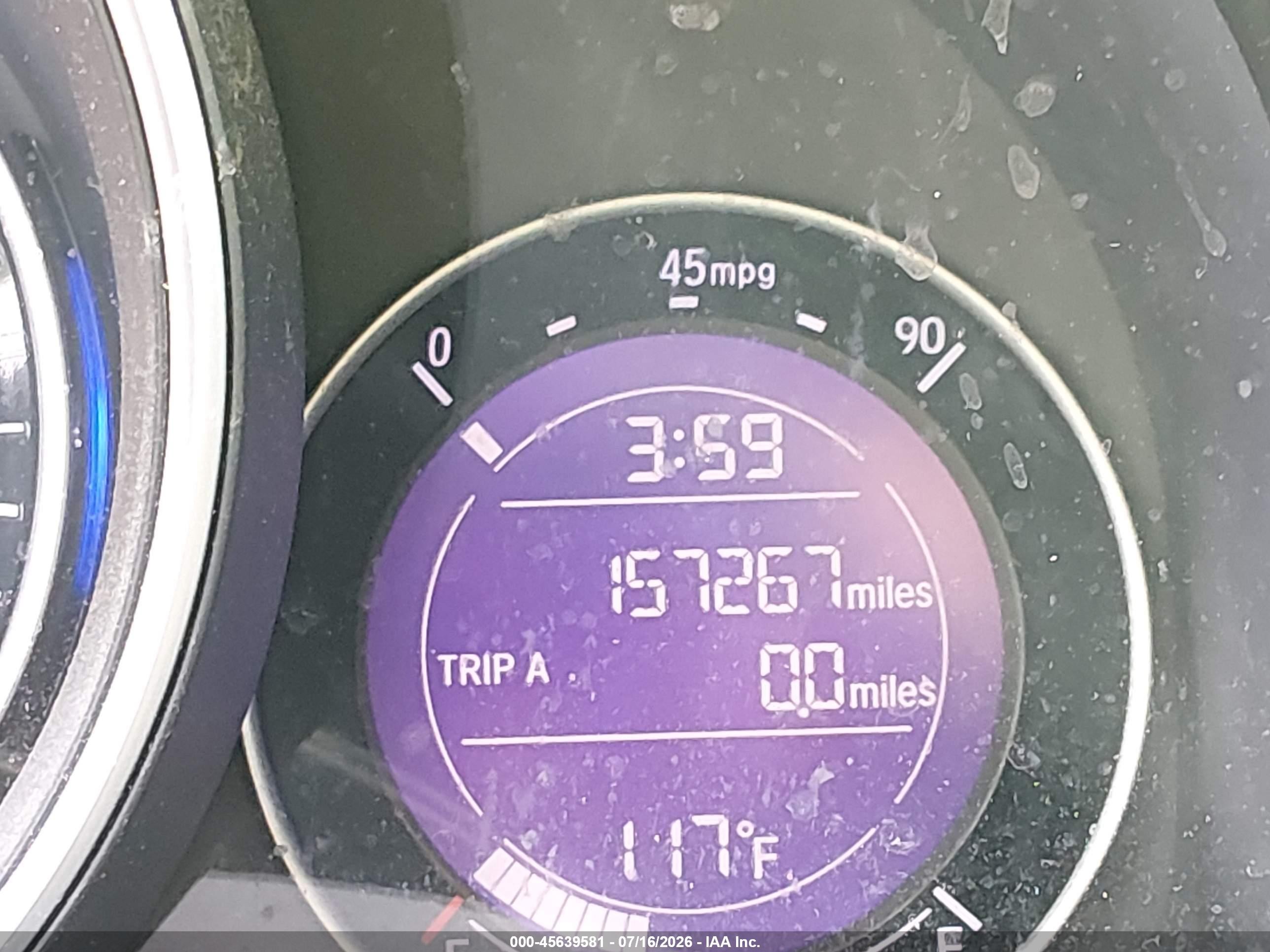 2015 Honda Fit Lx Серый vin: 3HGGK5G54FM724627