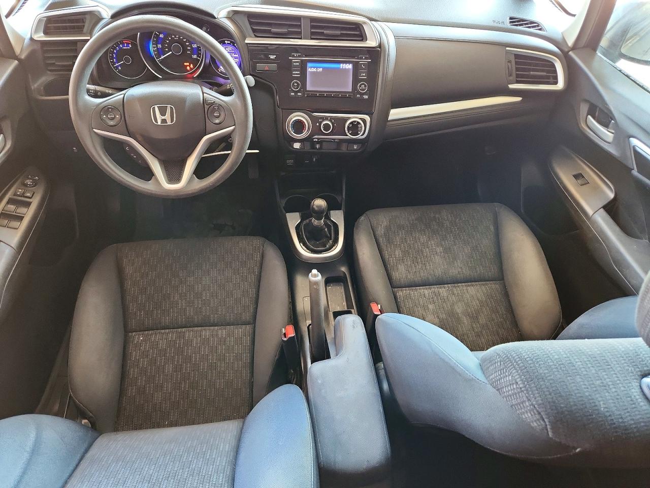 2015 Honda Fit Lx Gray vin: 3HGGK5G57FM768525