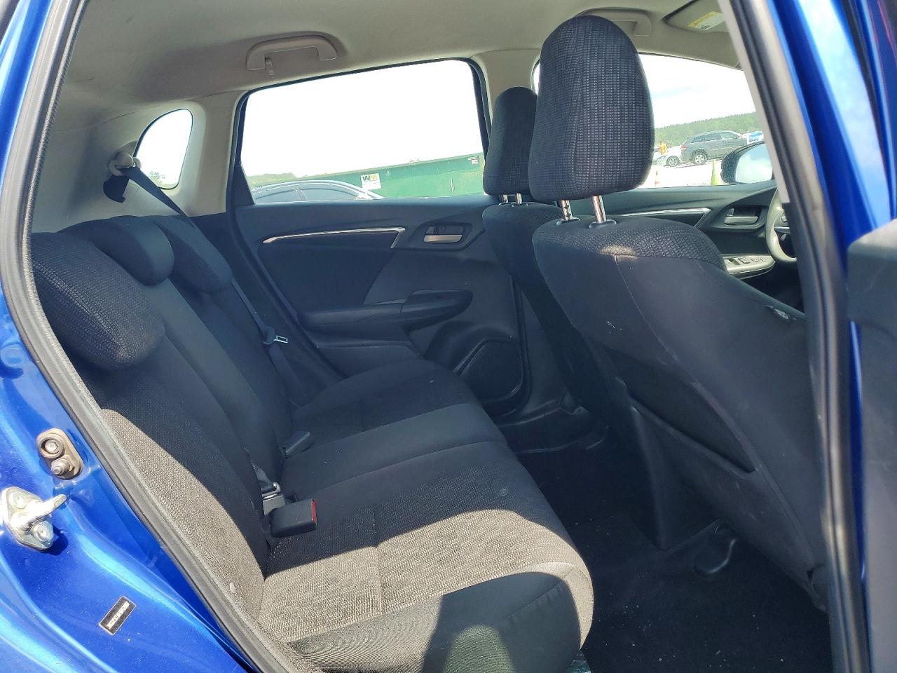 2015 Honda Fit Lx Blue vin: 3HGGK5G5XFM762007