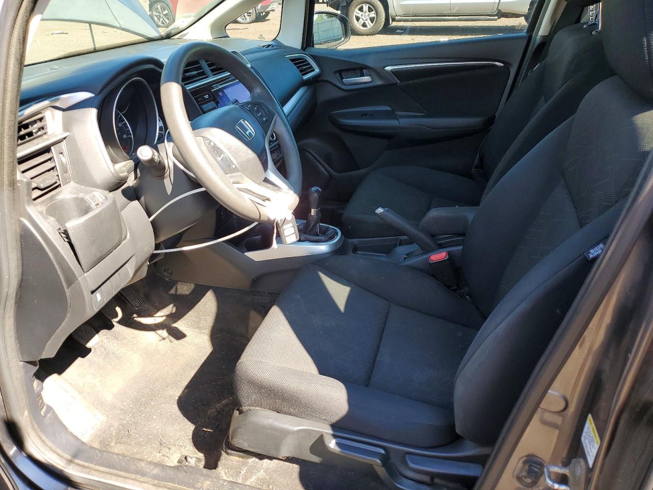 2015 Honda Fit Ex Gray vin: 3HGGK5G80FM708564