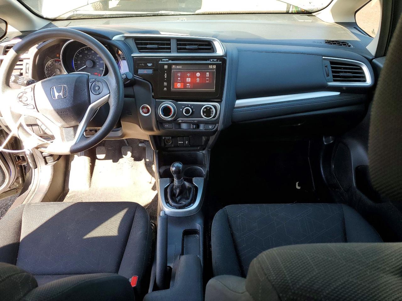 2015 Honda Fit Ex Gray vin: 3HGGK5G80FM708564
