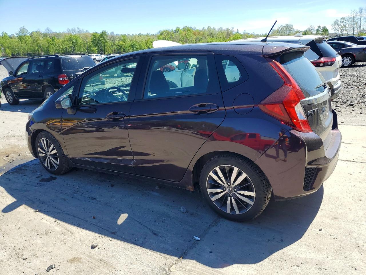 2015 Honda Fit Ex Purple vin: 3HGGK5G80FM745047