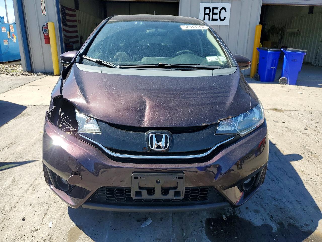 2015 Honda Fit Ex Purple vin: 3HGGK5G80FM745047