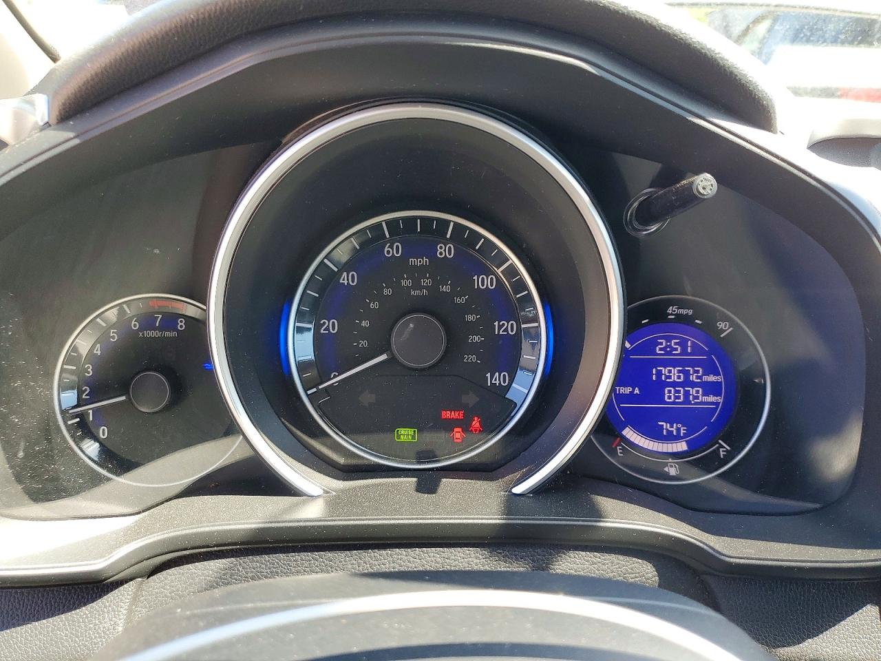 2015 Honda Fit Ex Purple vin: 3HGGK5G80FM745047